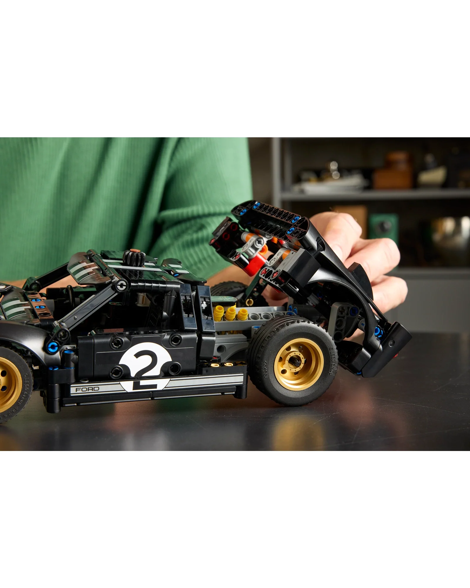 42223 1966 Ford GT40 MKII Race Car - Image 3