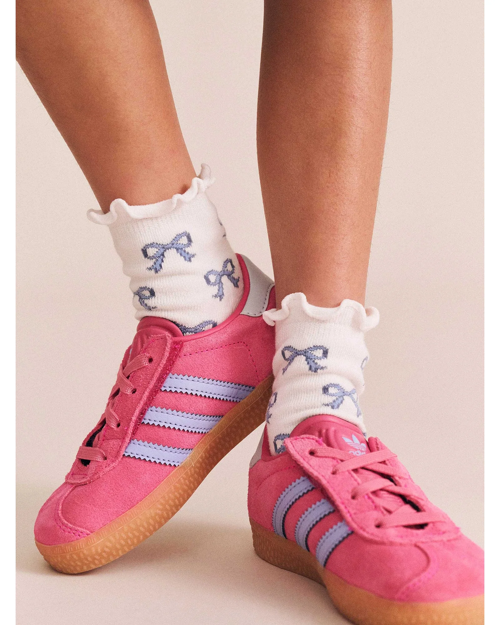 2Pk Frill Sock - Multi 6-12M - Image 2