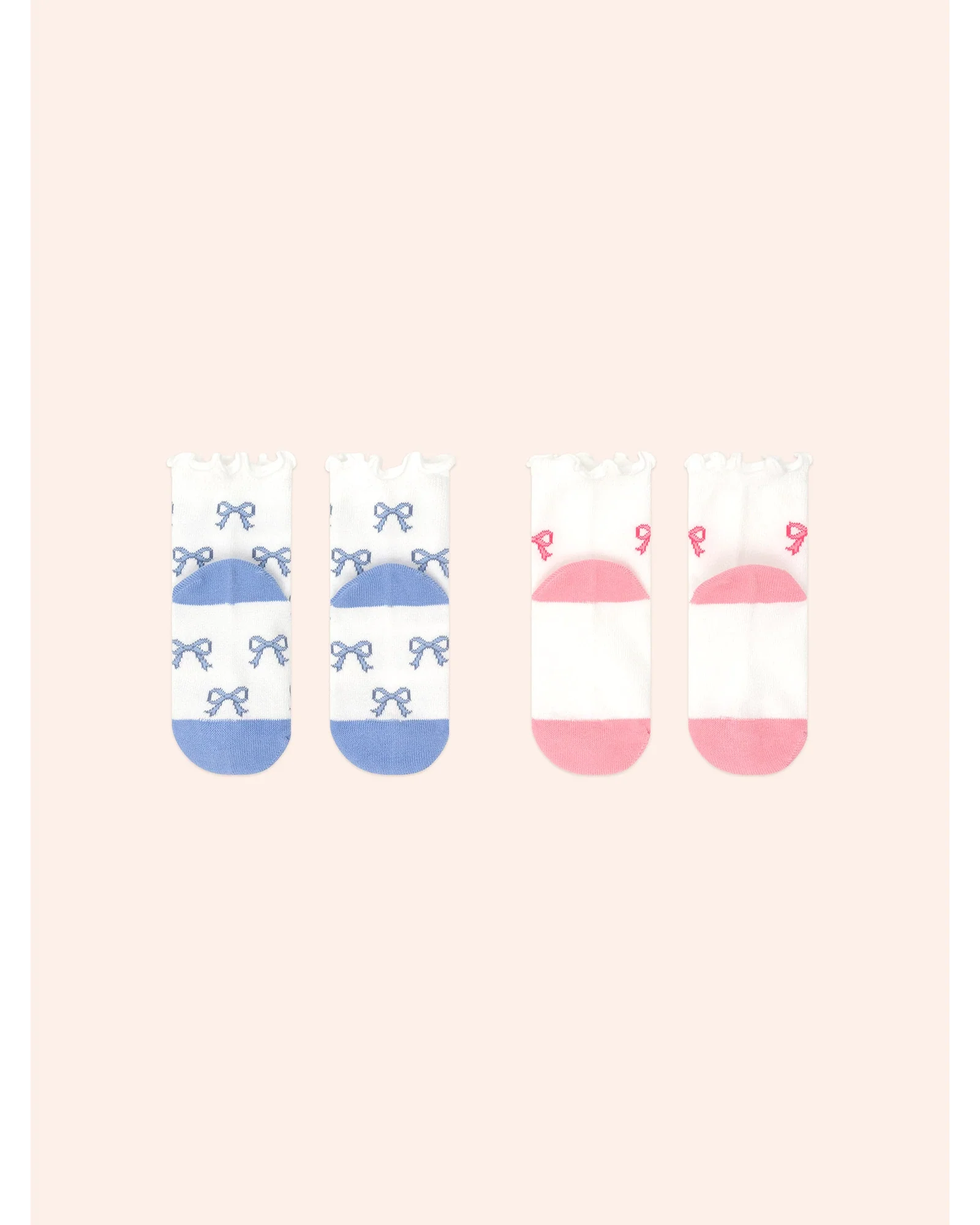 2Pk Frill Sock - Multi 6-12M - Image 7