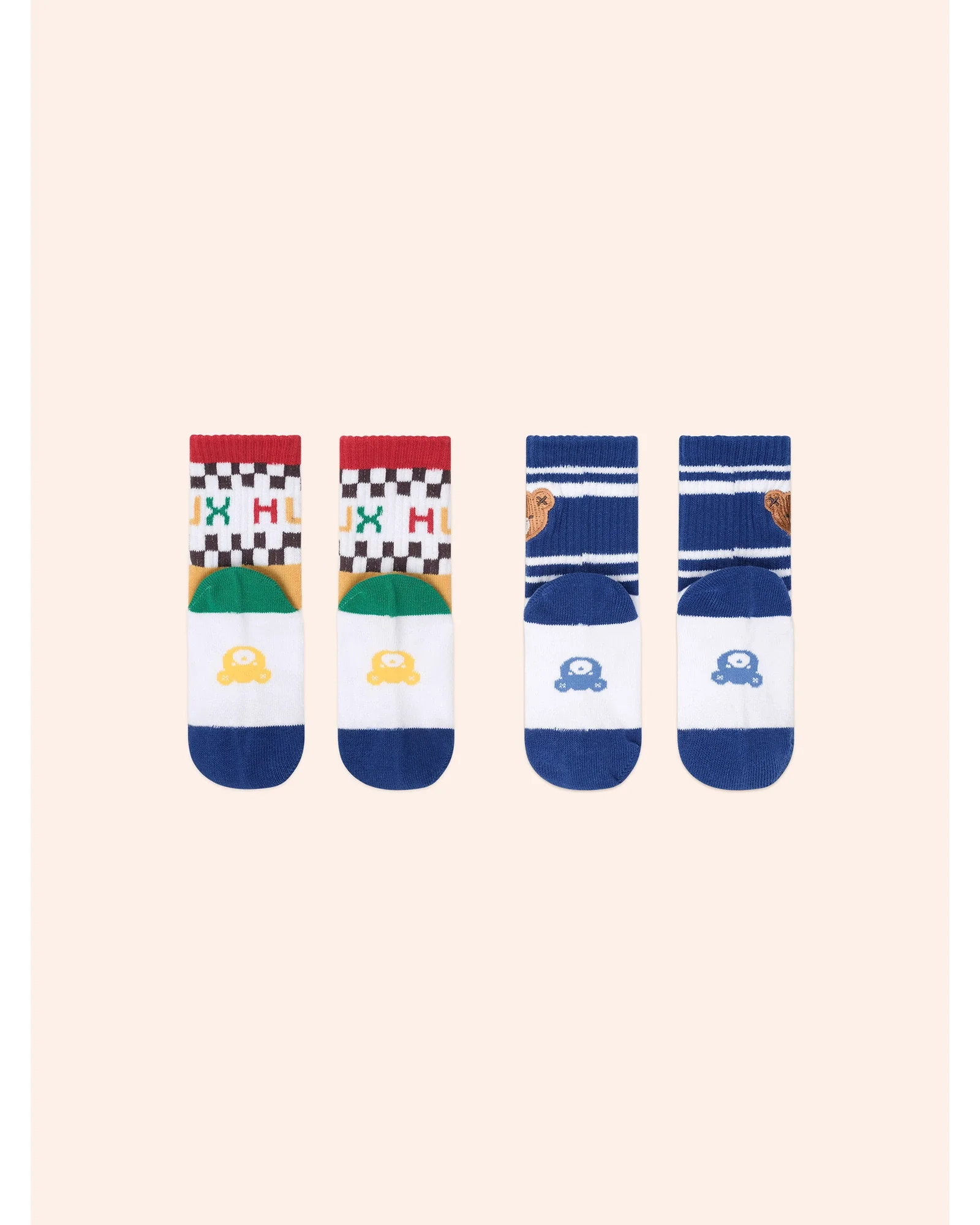 2Pk Hux Sport Sock - Multi 6-12M - Image 6