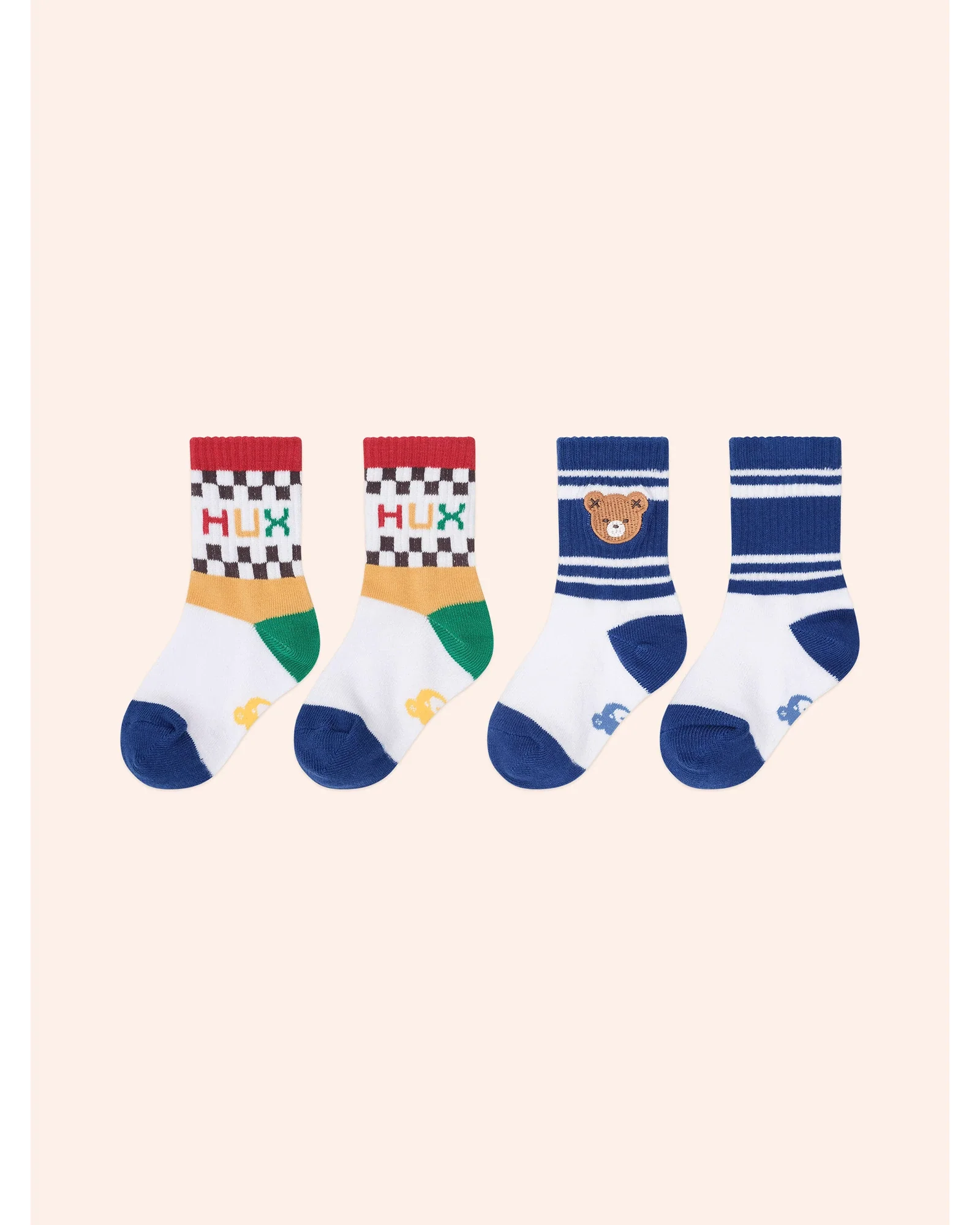 2Pk Hux Sport Sock - Multi 6-12M - Image 5