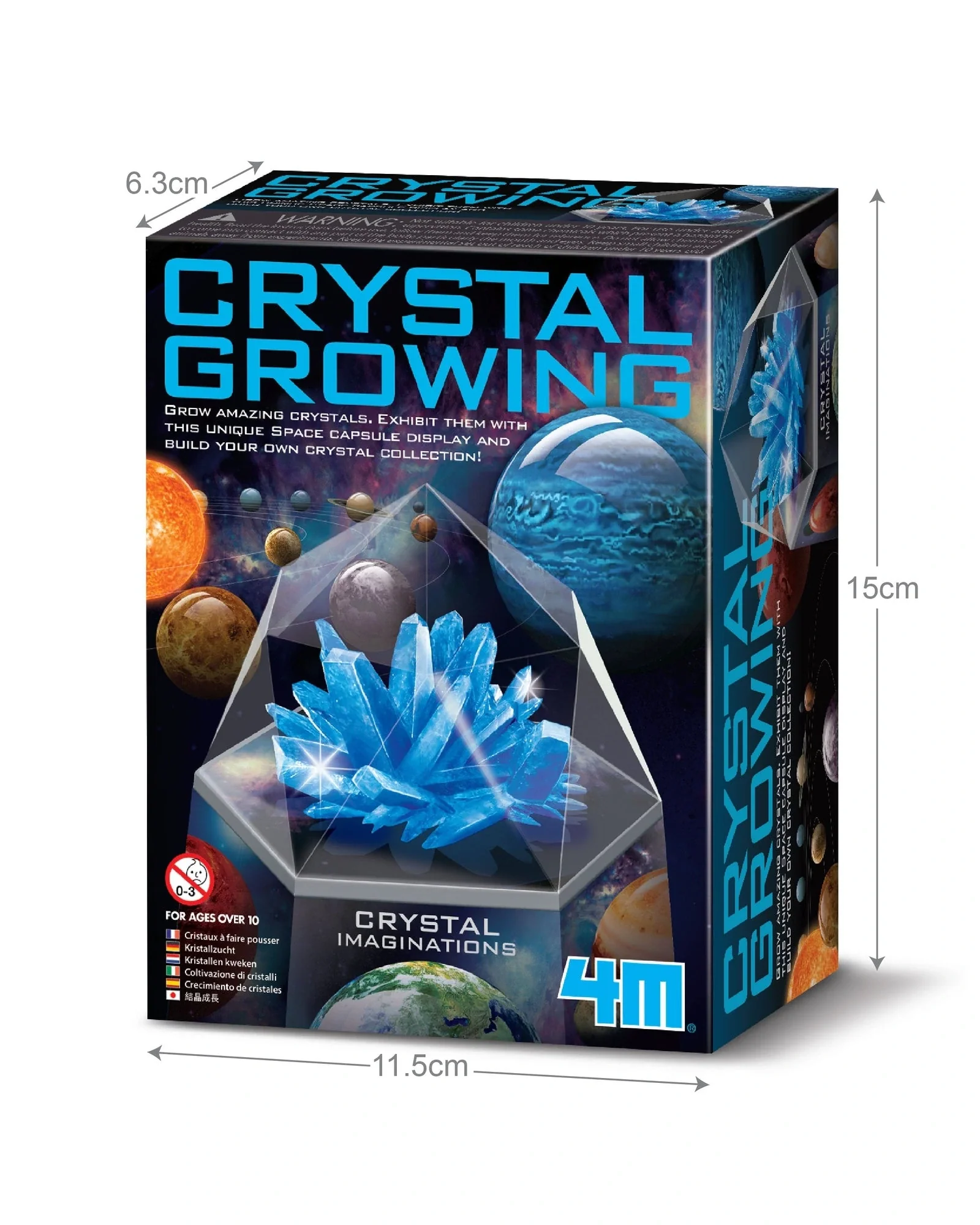 Crystal Growing Kit Space Gem Blue - Image 6