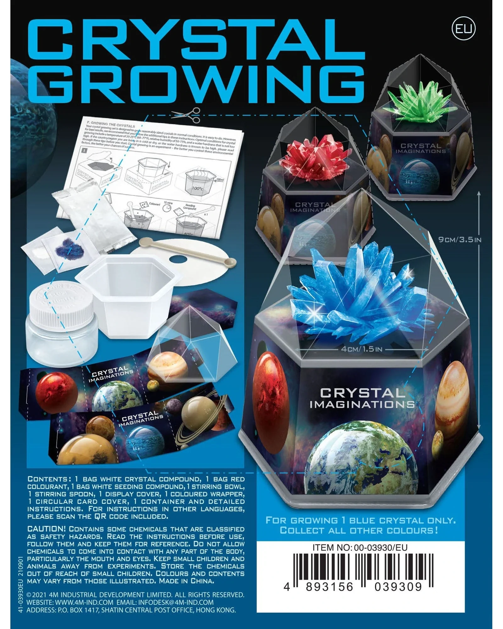 Crystal Growing Kit Space Gem Blue - Image 7