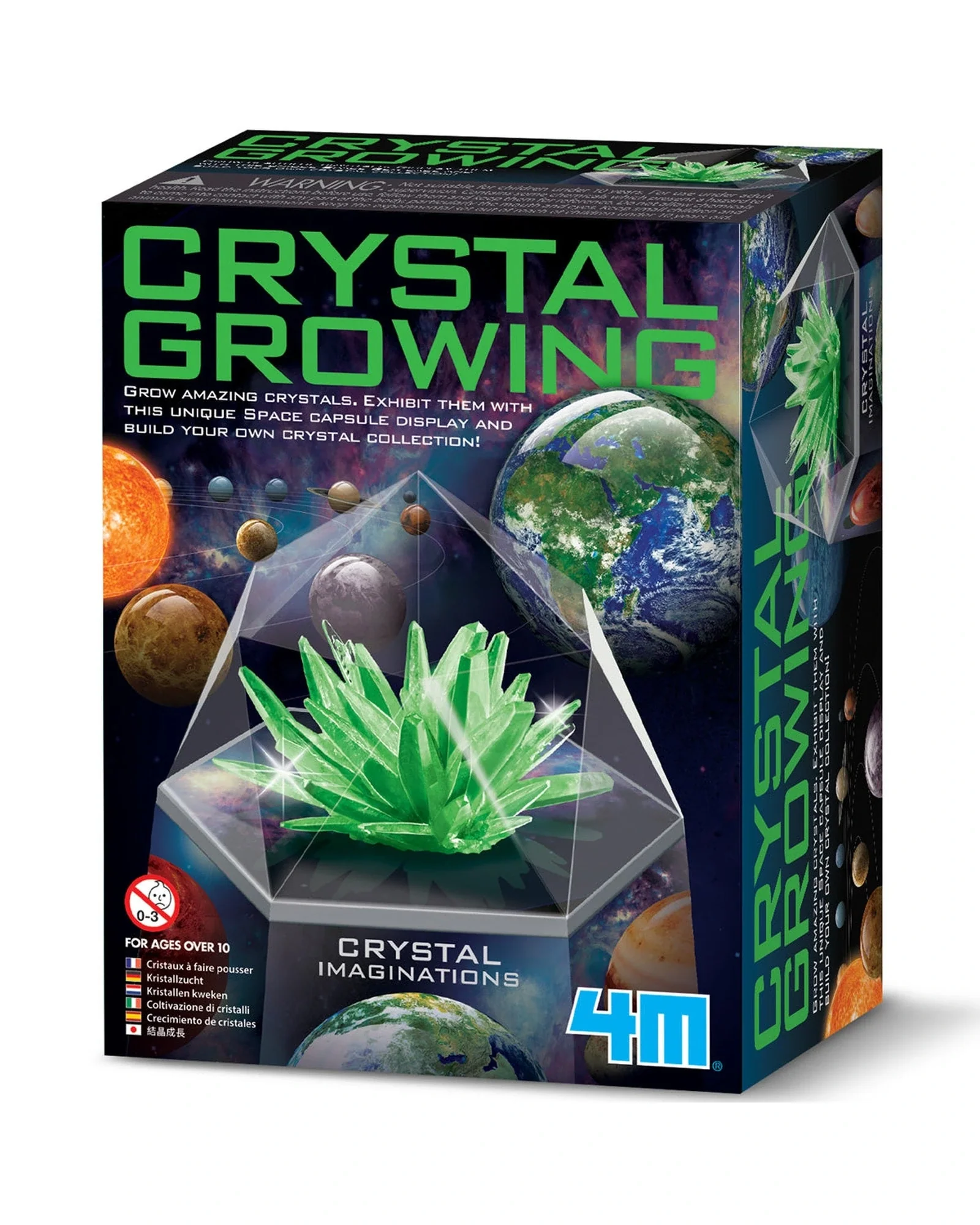 Crystal Growing Kit Space Gem Green