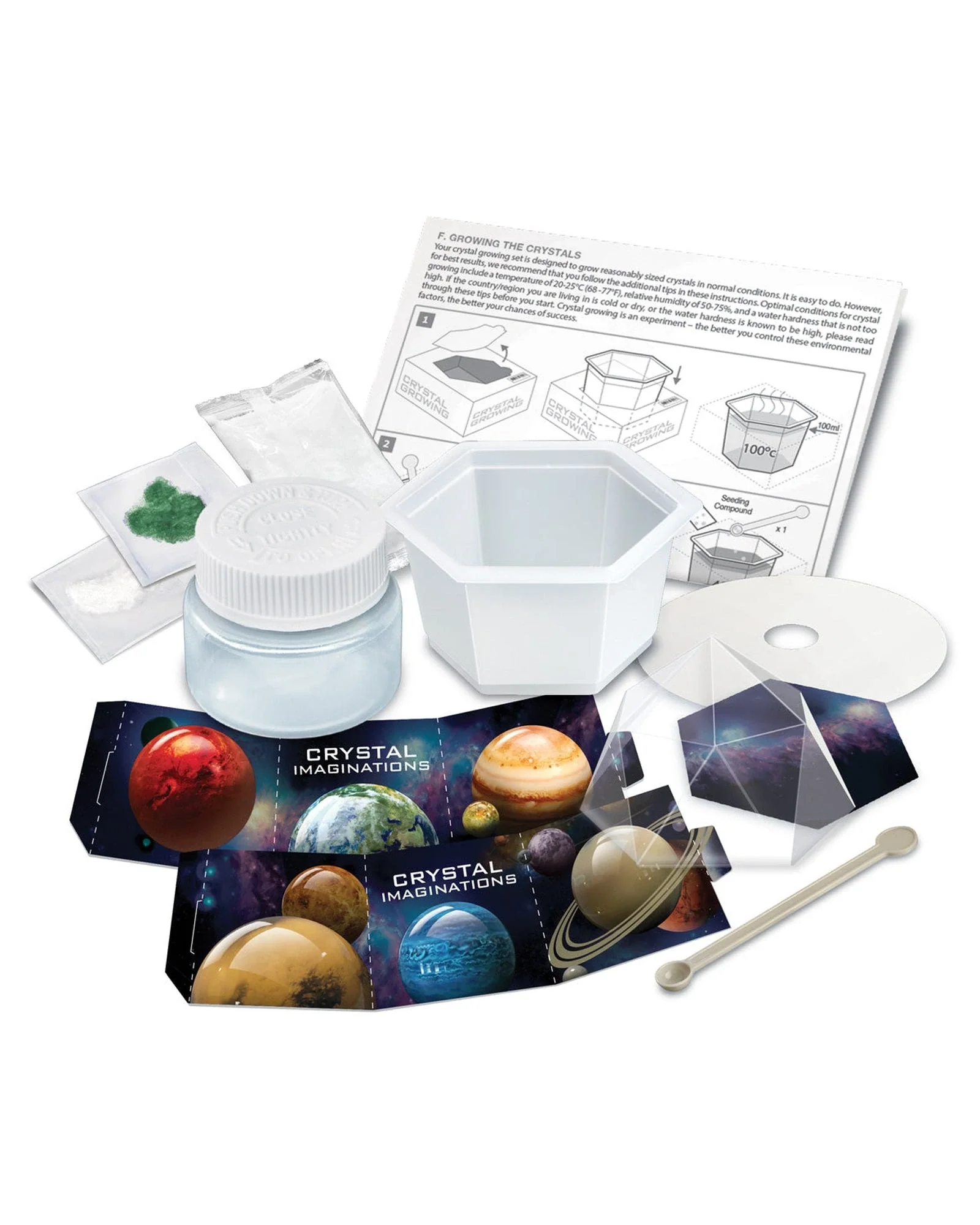 Crystal Growing Kit Space Gem Green - Image 3