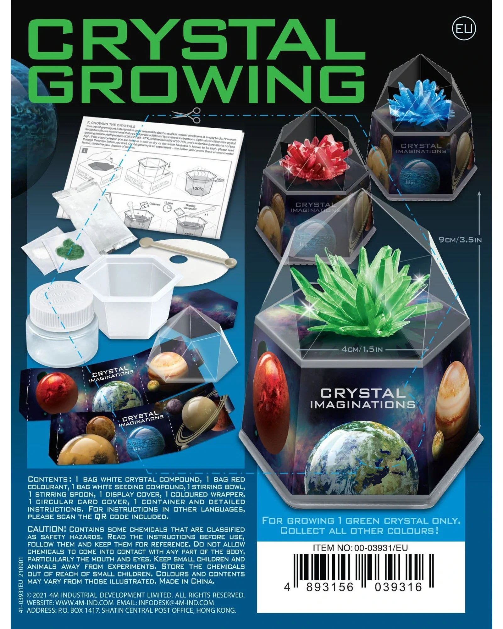 Crystal Growing Kit Space Gem Green - Image 7