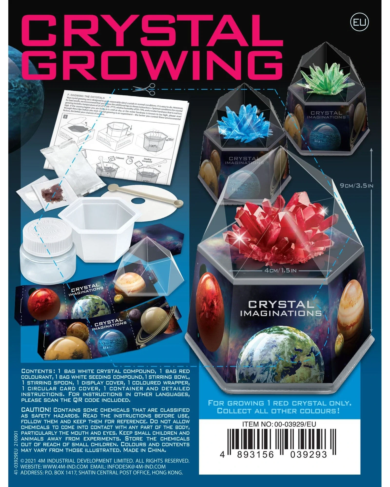 Crystal Growing Kit Space Gem Red - Image 7
