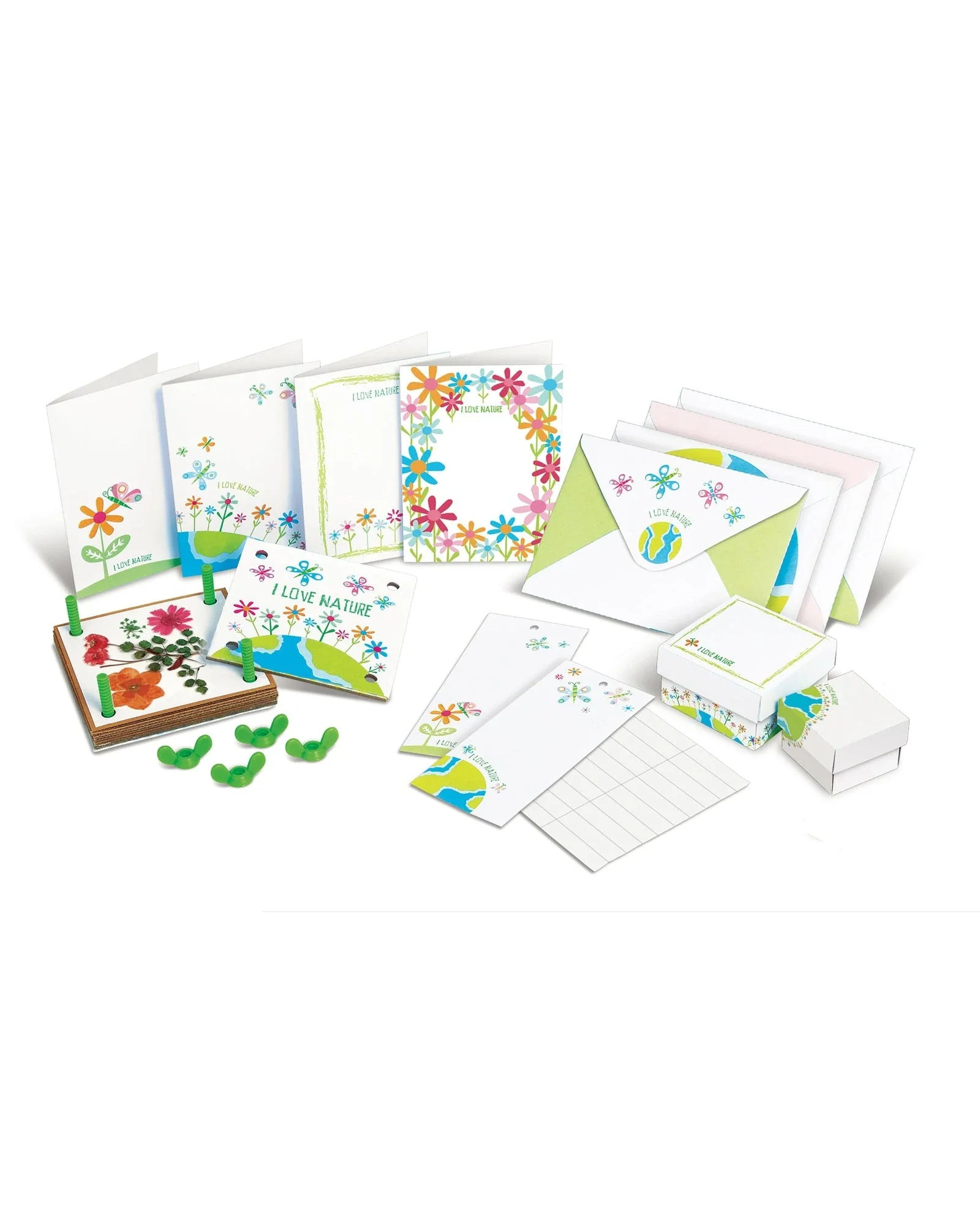Green Science Pressed Flower Art - Image 3