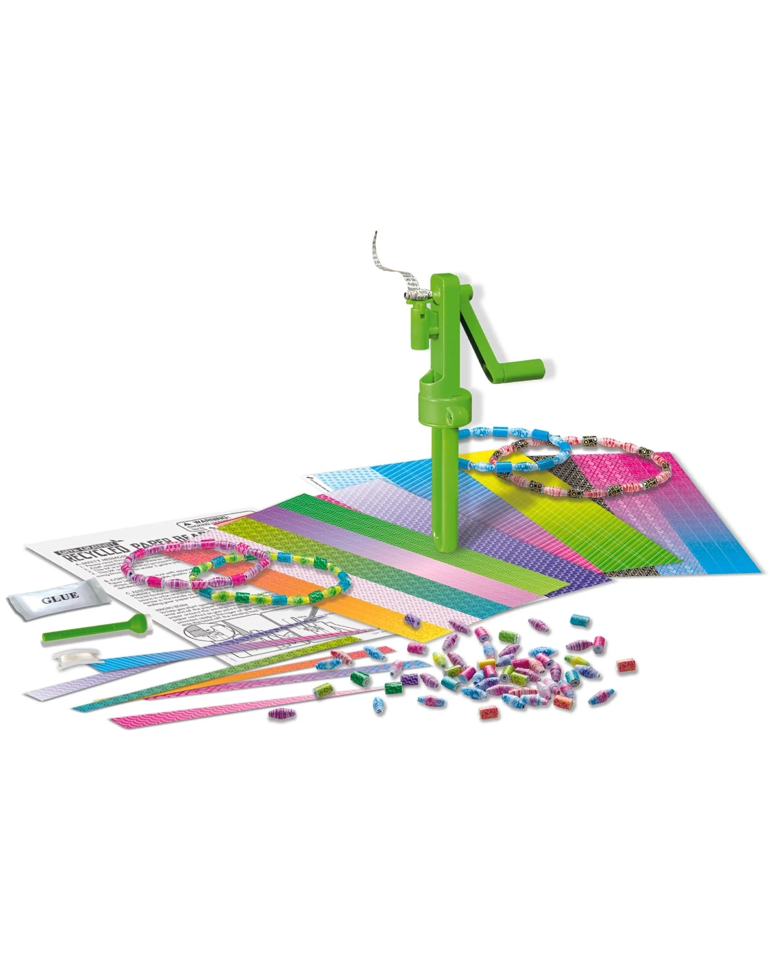 Green Science Recycled Paper Beads - Image 2