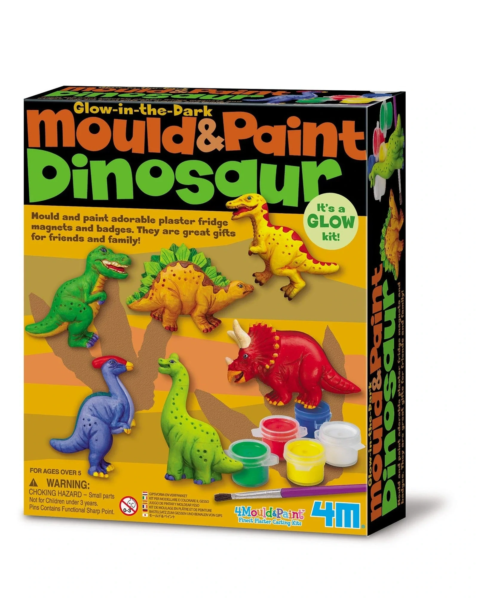 Mould Paint Dinosaur