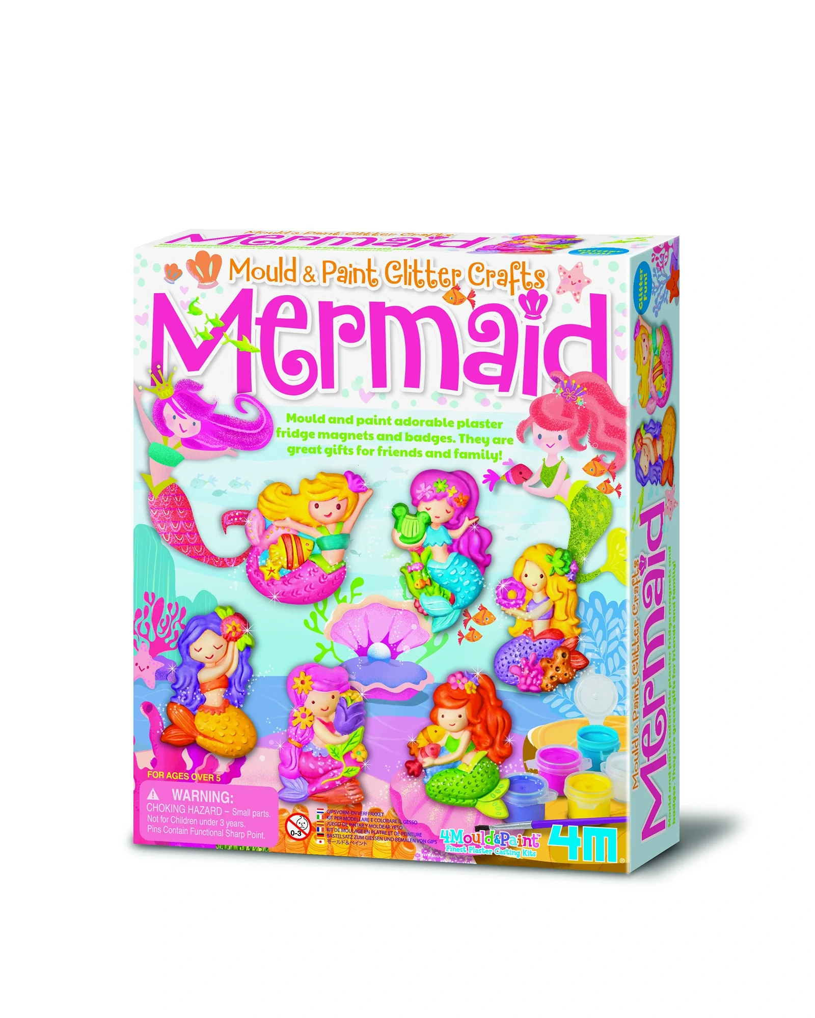 Mould & Paint Glitter Mermaid