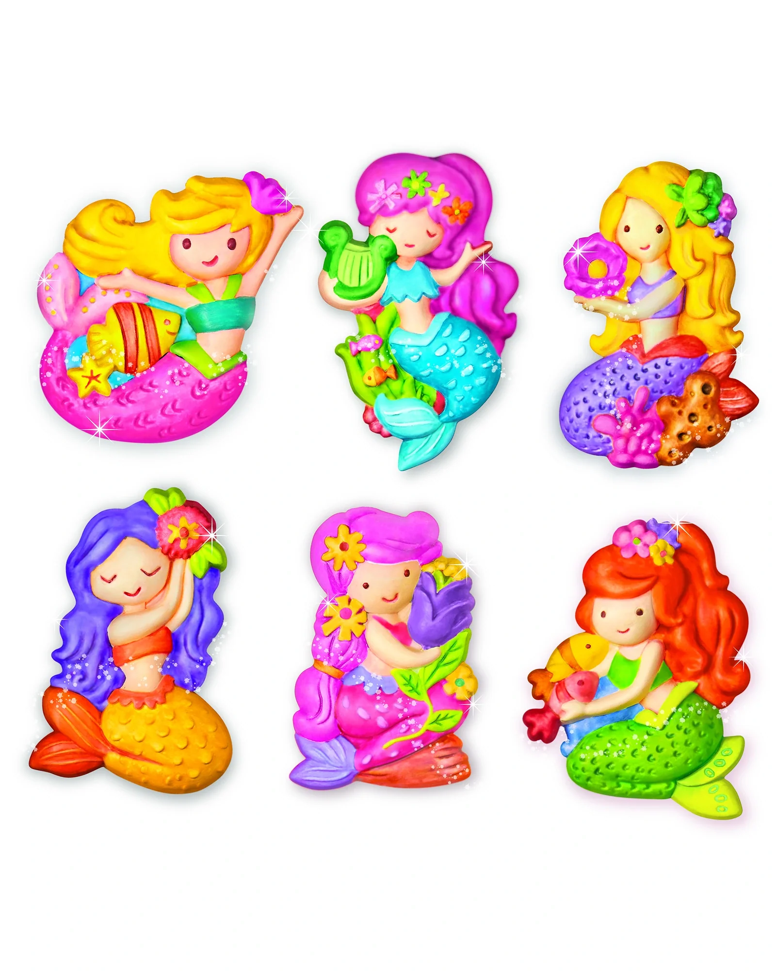 Mould & Paint Glitter Mermaid - Image 2