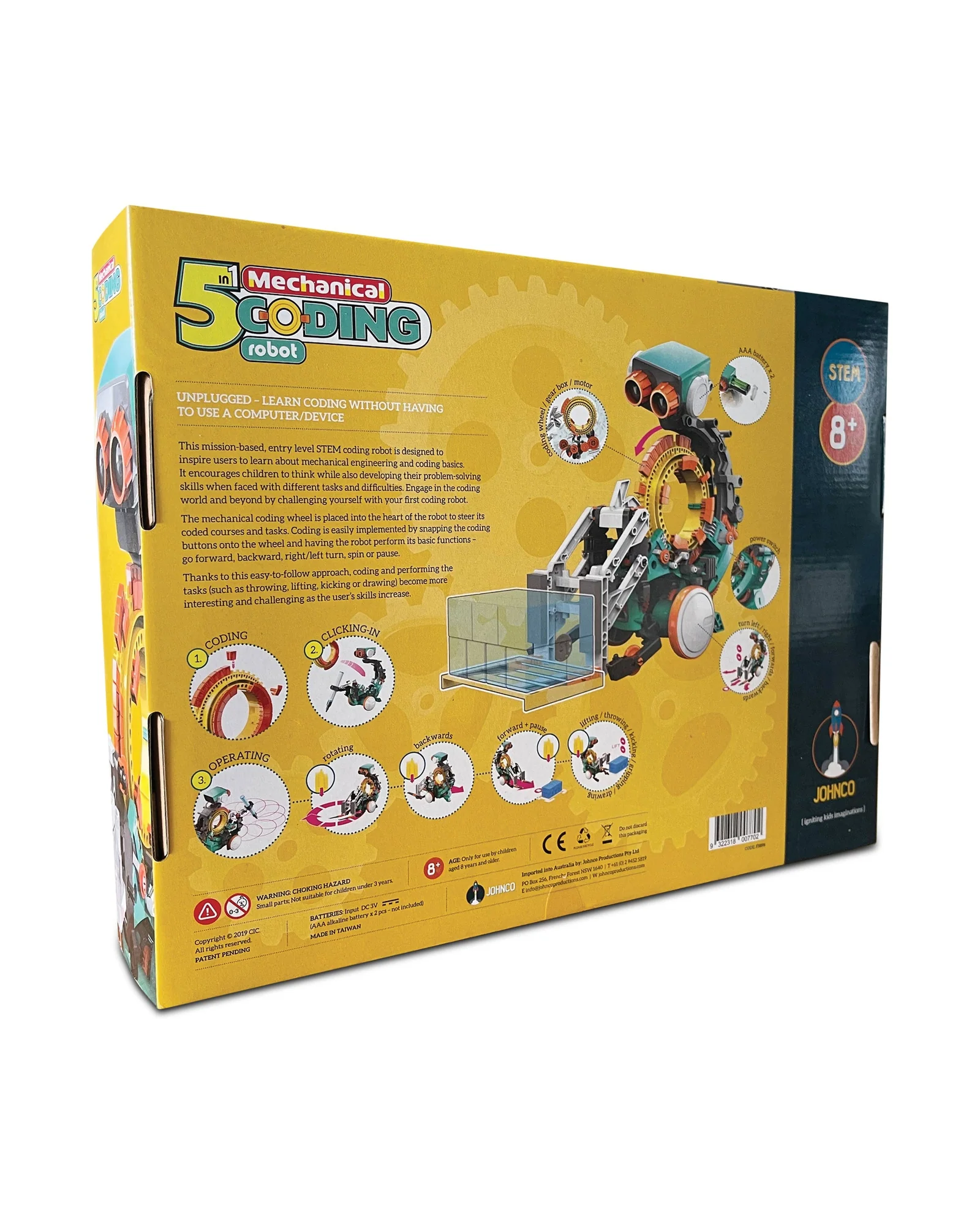 5 in 1 Mechanical Coding Robot - Image 2