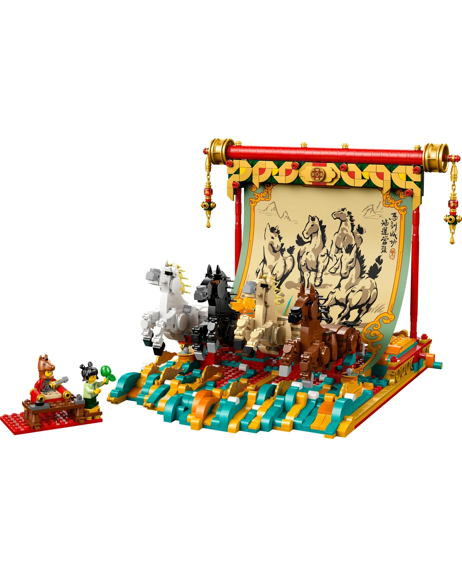 80119 Galloping Horses Canvas - Image 2