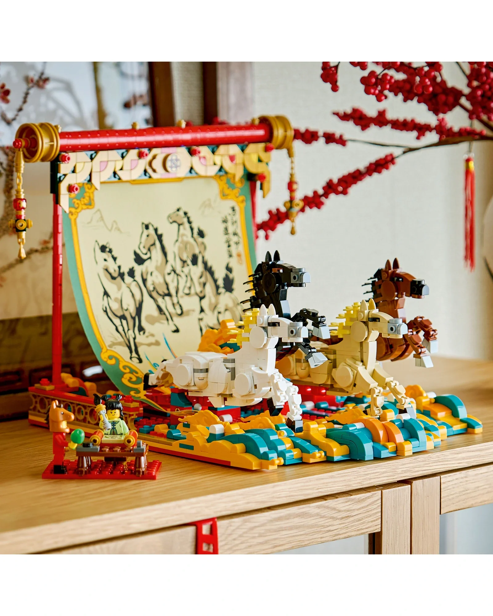 80119 Galloping Horses Canvas - Image 3