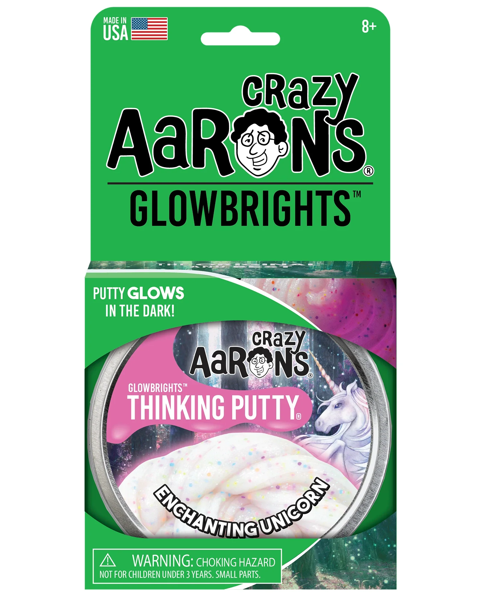 Aarons Putty 4 Inch Glowbrights Enchanting Unicorn - Image 6