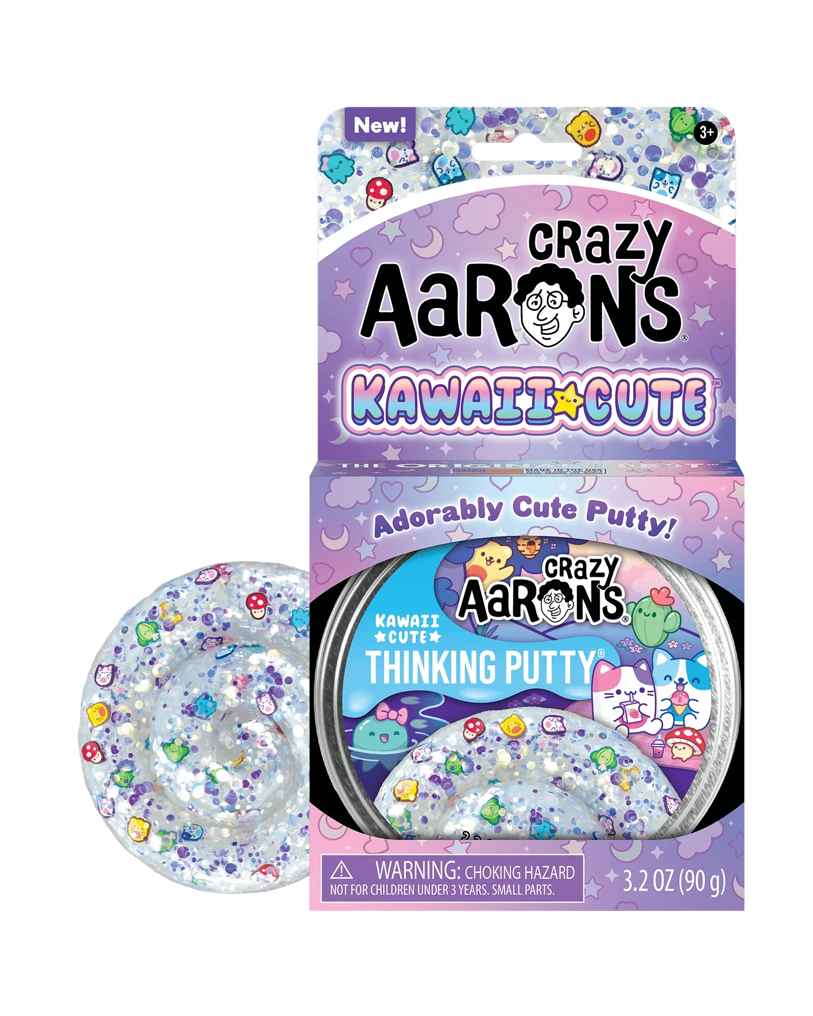 Aarons Putty 4 Inches Trendsetters Kawaii Cute - Image 4