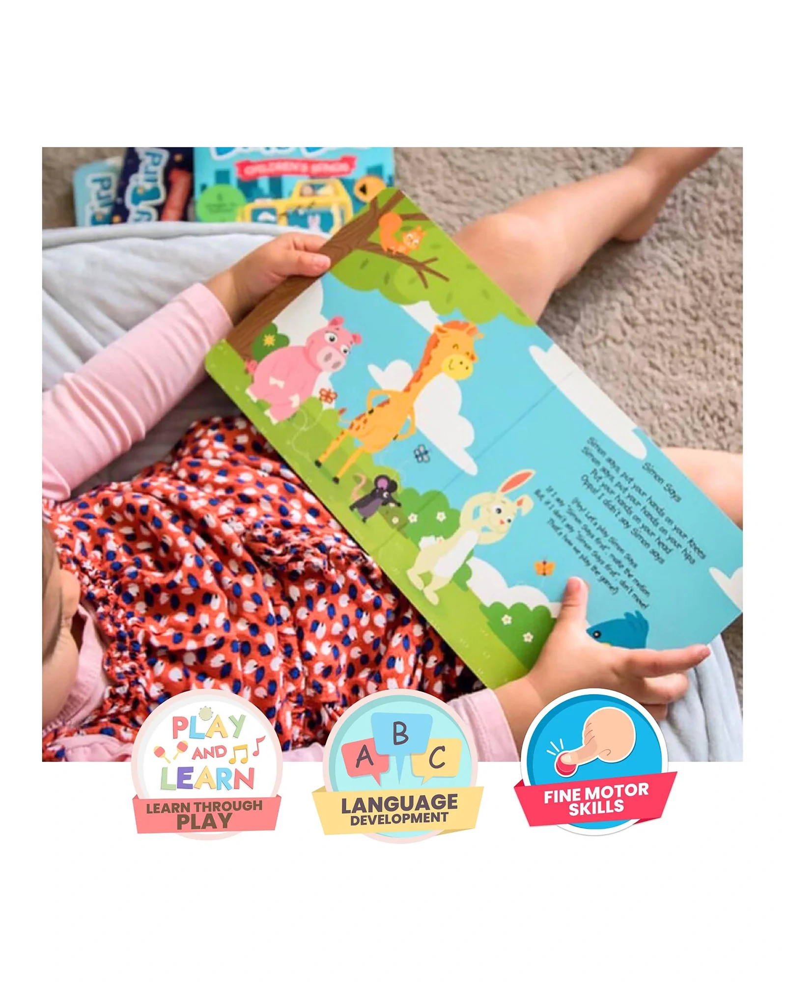 Action Songs Board Book - Image 2