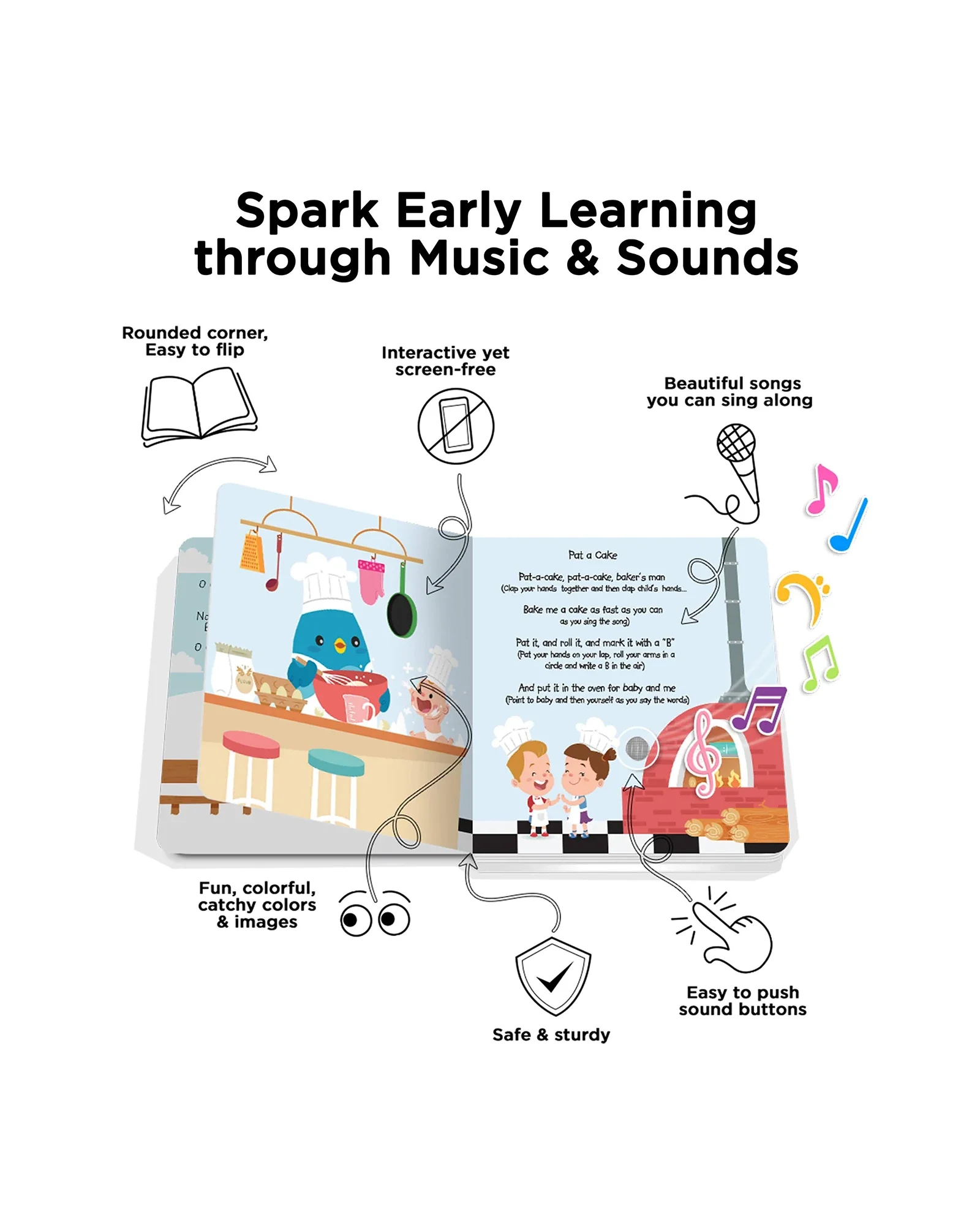 Action Songs Board Book - Image 4