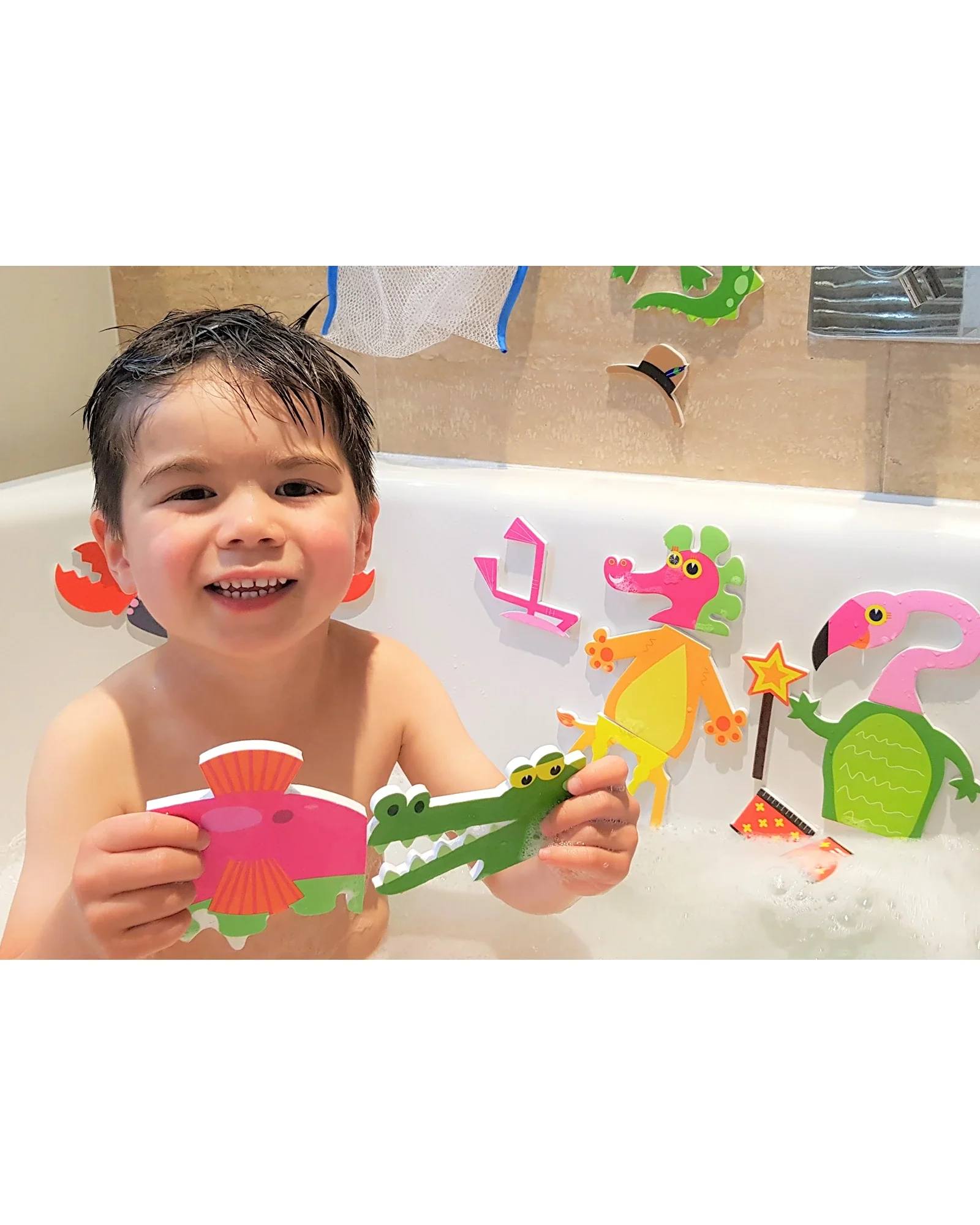 Amazing Animals Bath Stickers - Image 3