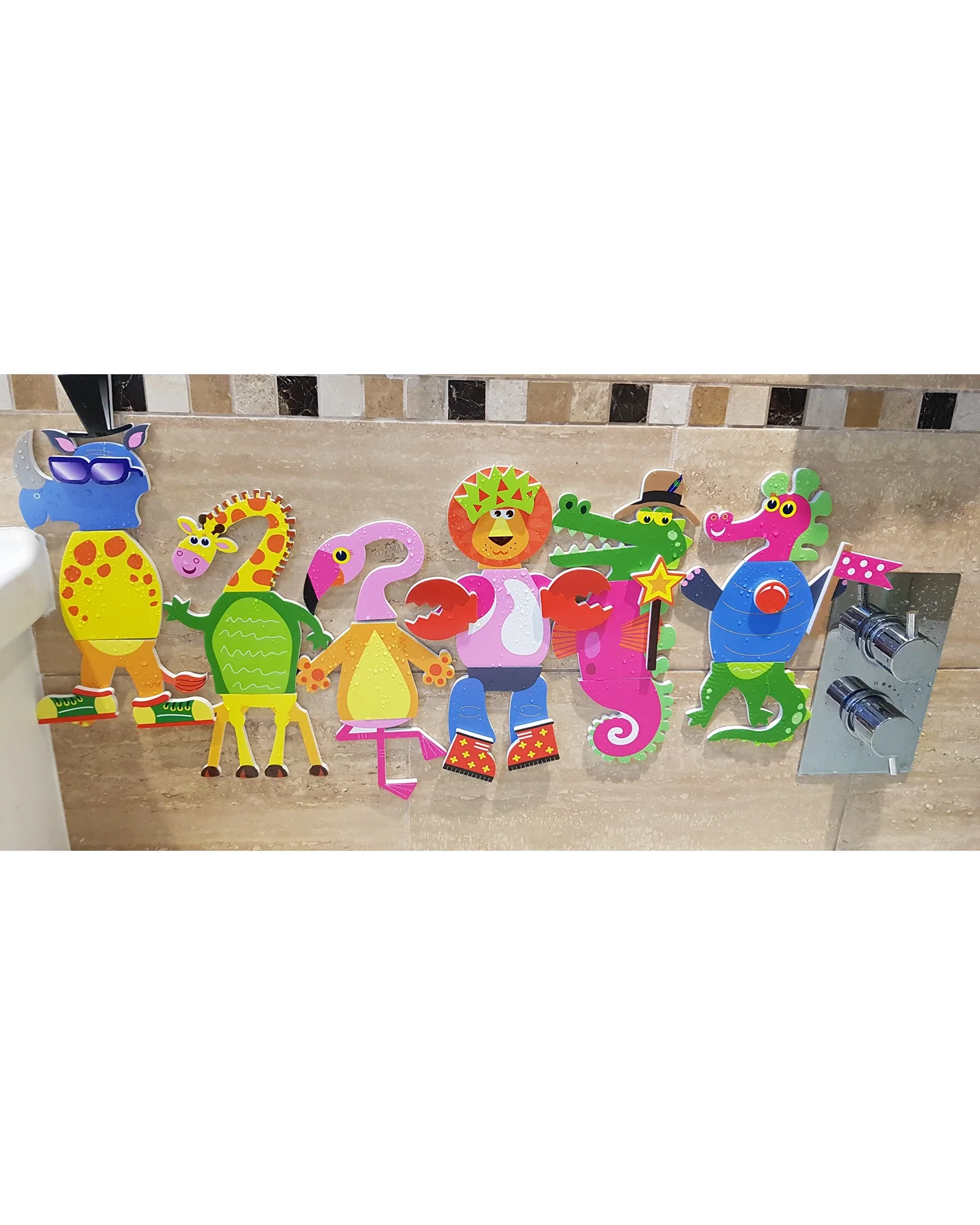 Amazing Animals Bath Stickers - Image 6