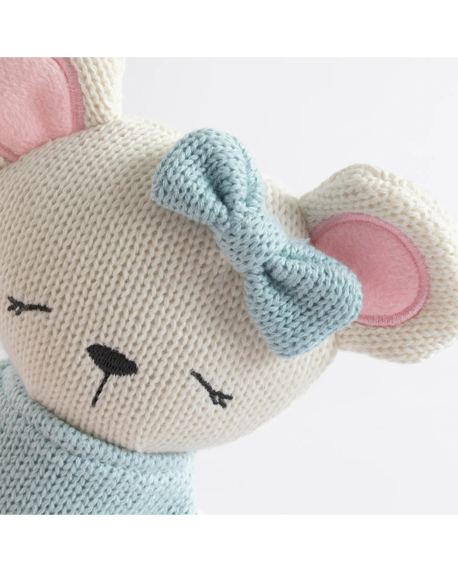 Animal Knitted Toy - Molly the Mouse - Image 3