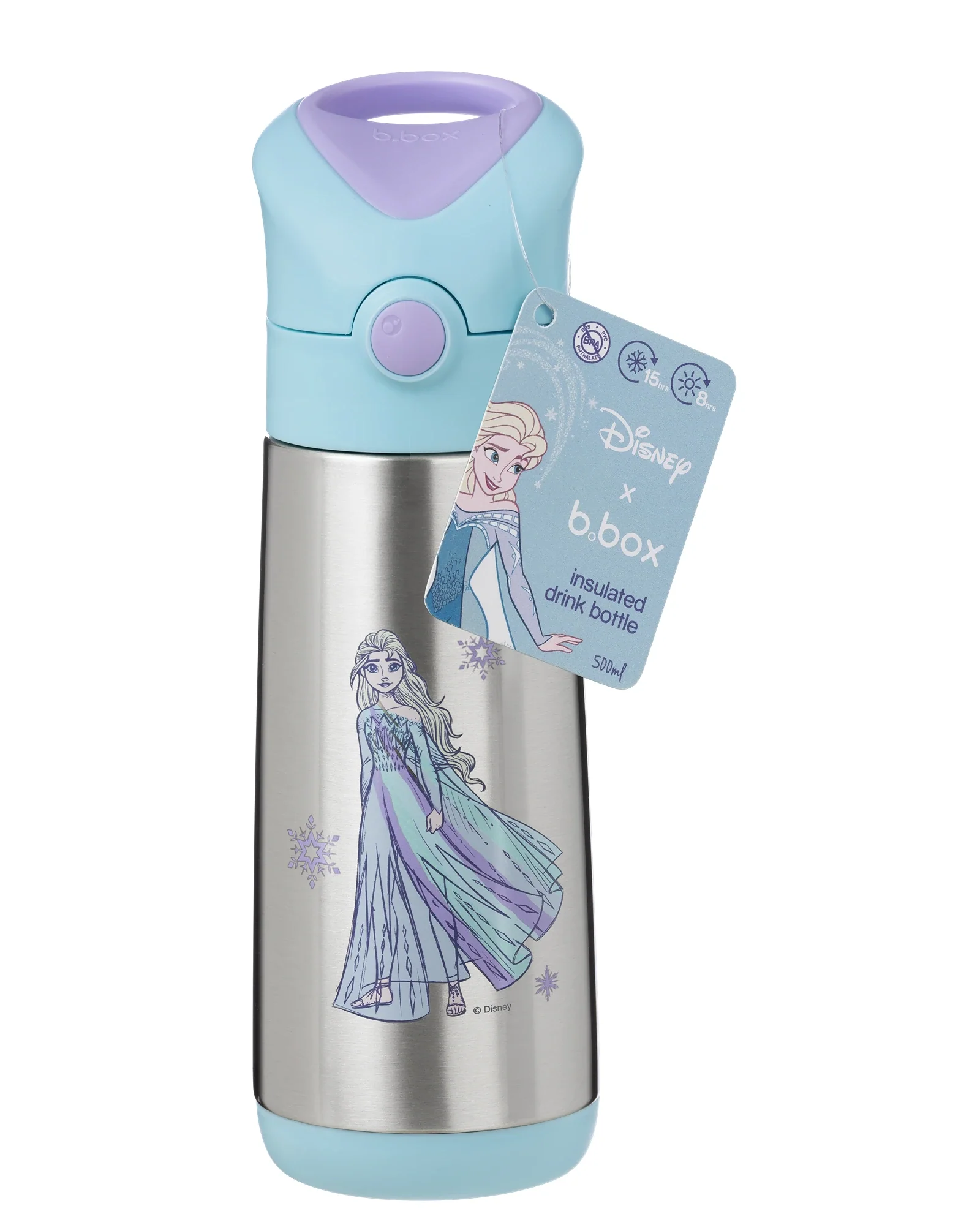 b.box Disney Frozen Insulated Drink Bottle 500ml - Image 5