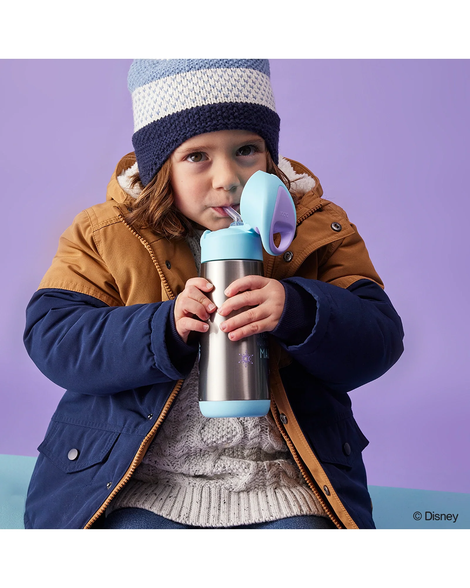 b.box Disney Frozen Insulated Drink Bottle 500ml - Image 7