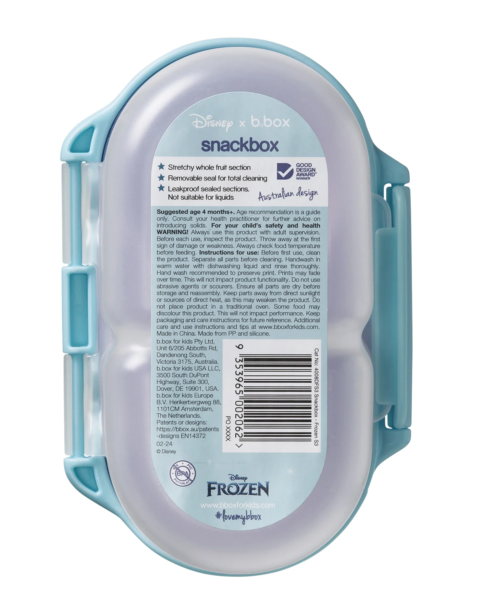 b.box Disney Frozen Snack Box - Image 5