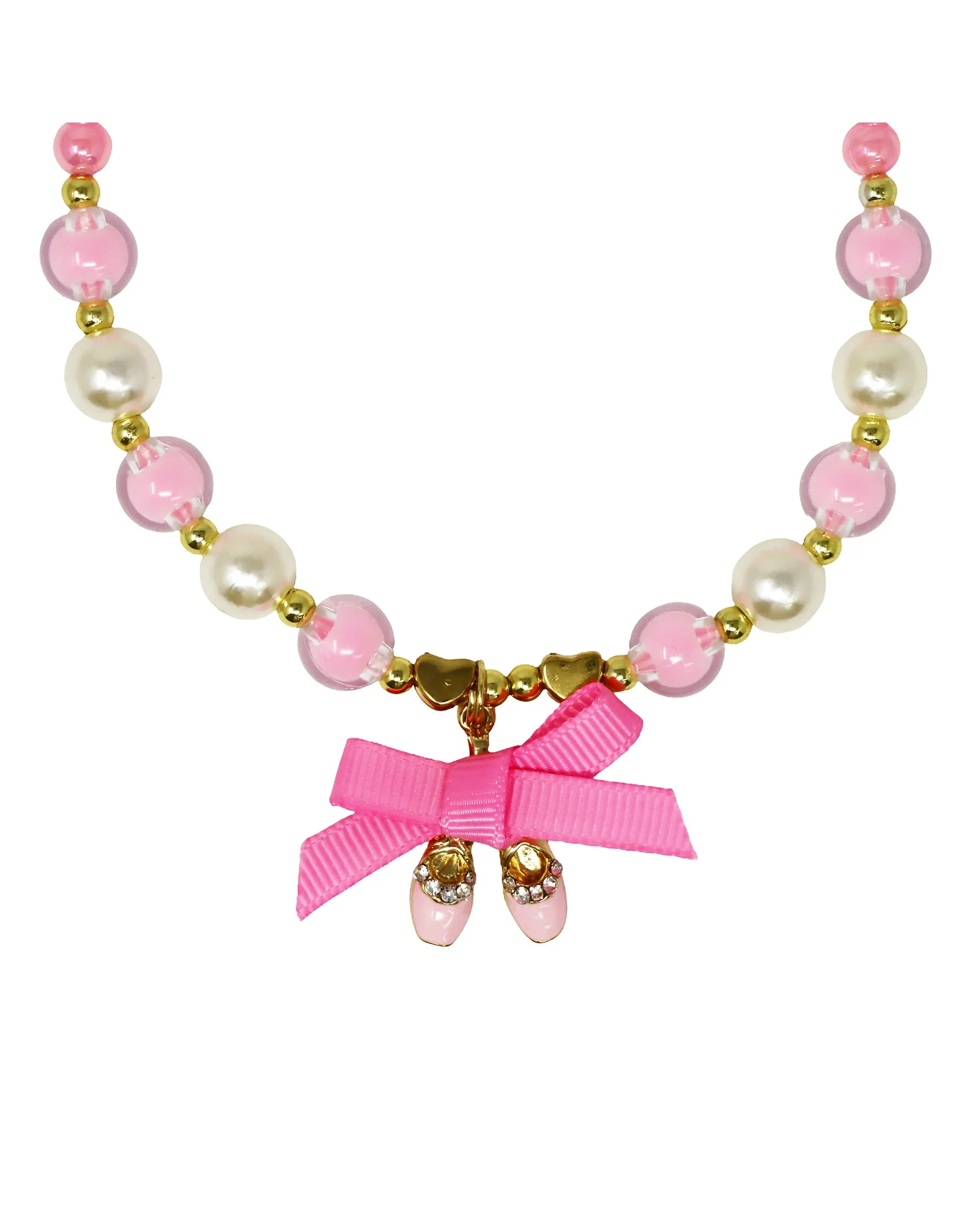 Ballerina Bow Necklace & Bracelet Set - Image 2