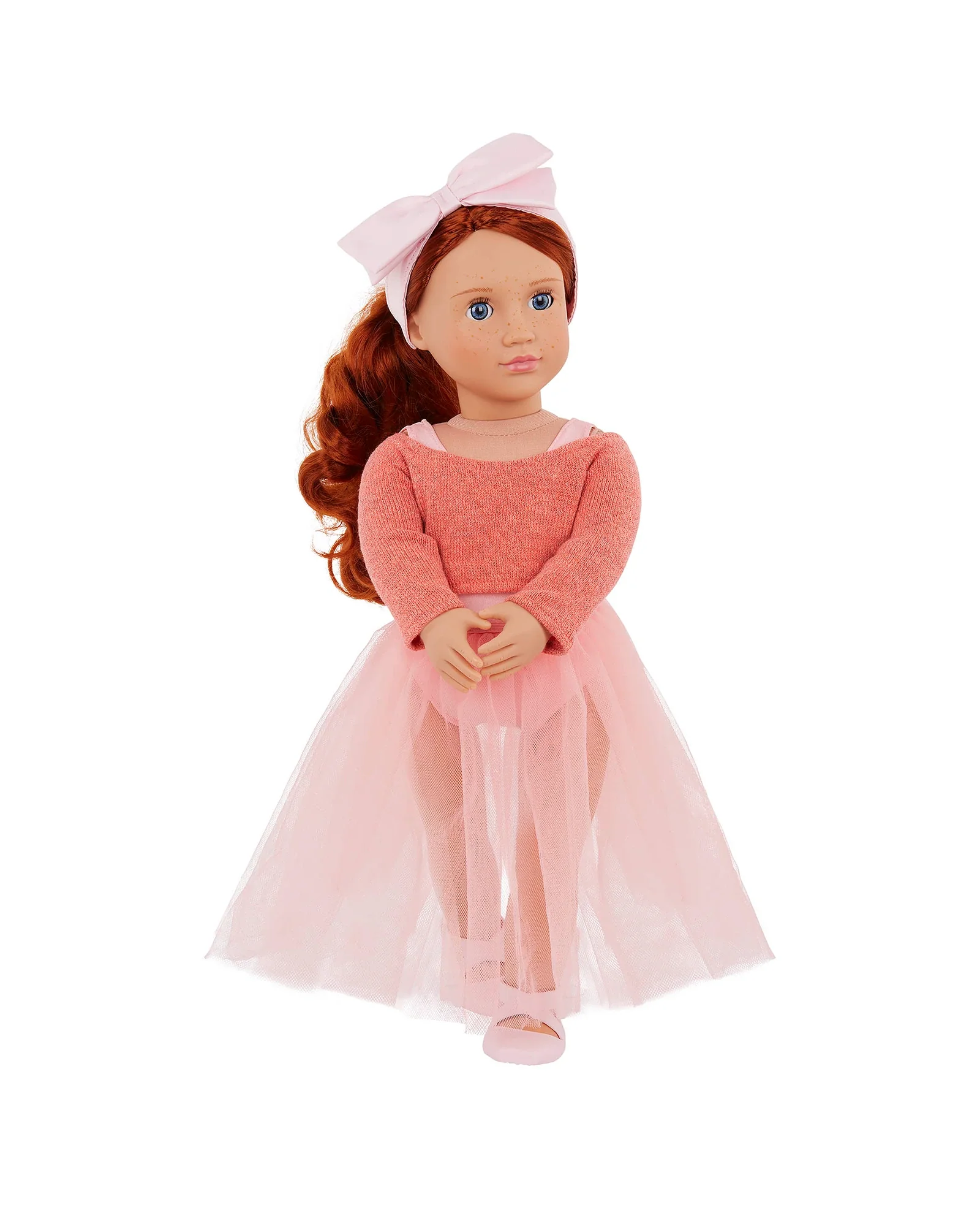 Ballet Doll with Orange Sweater, Aubrie