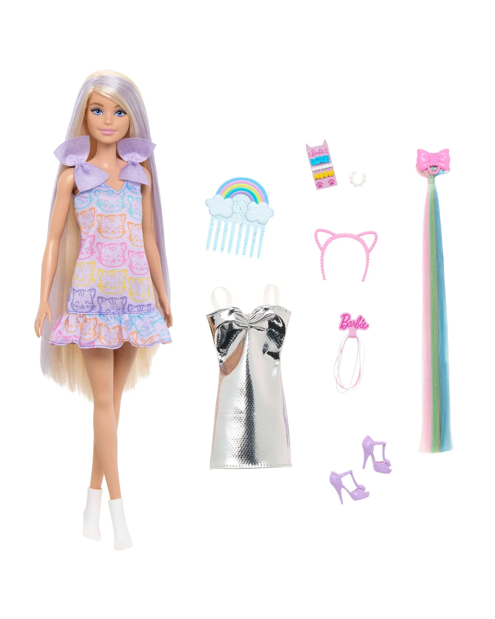Barbie Hair Play Blonde Doll - Image 3