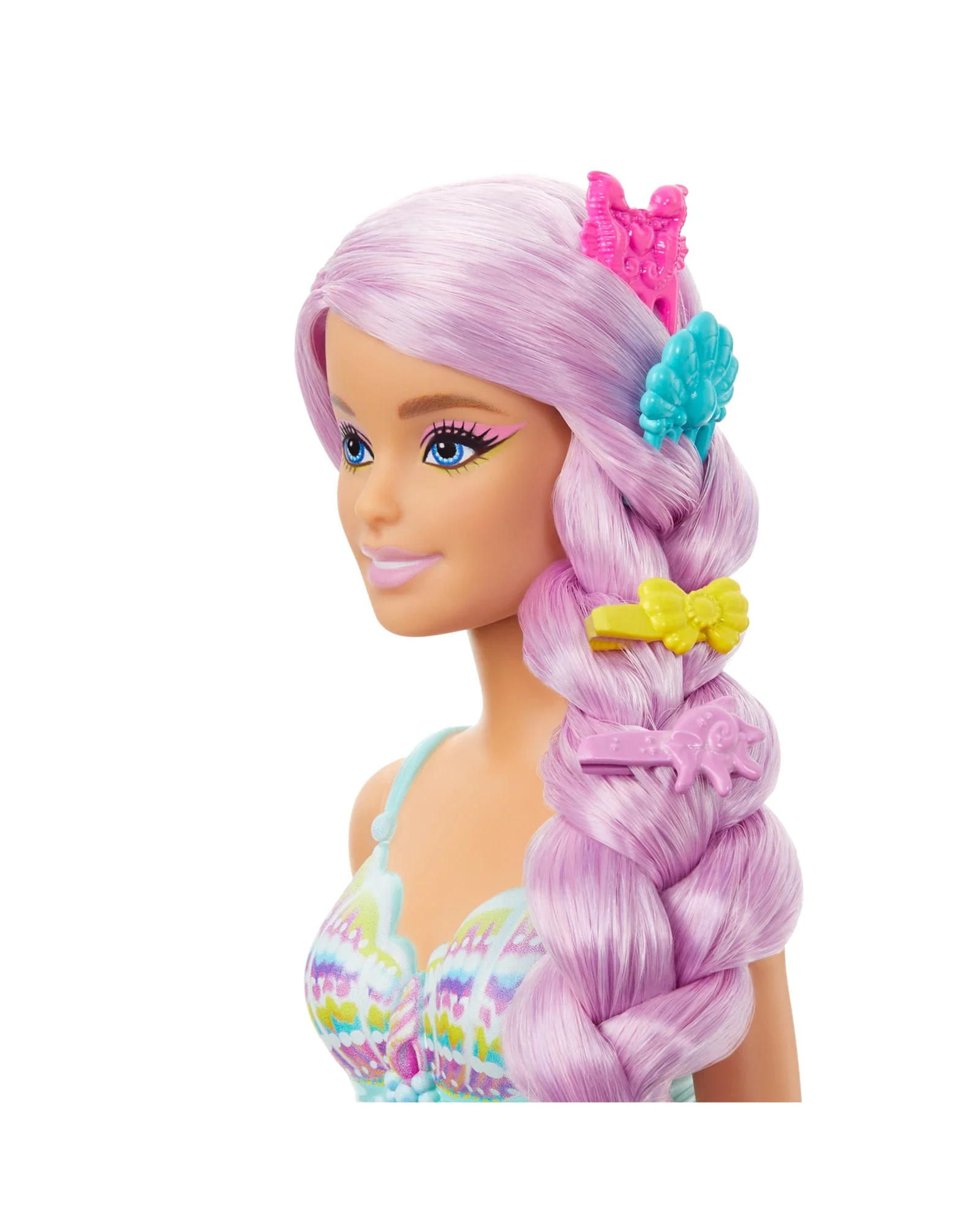 Barbie New Long Hair Fantasy Mermaid Doll - Image 3