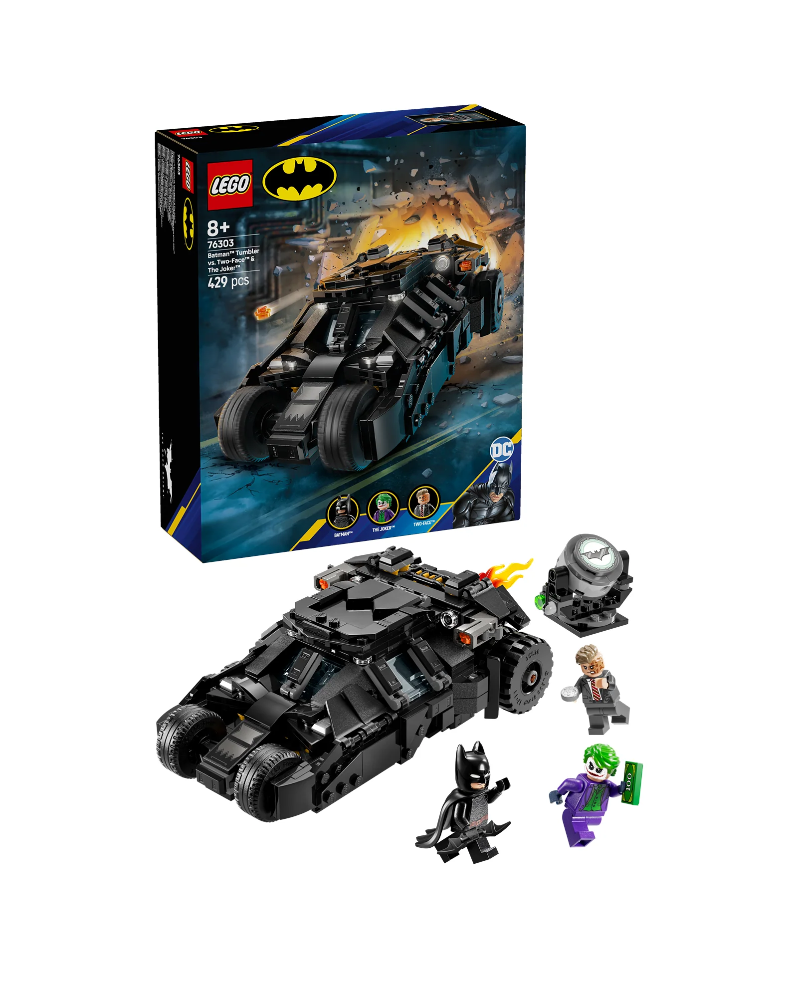 76303 Batman Tumbler vs. Two-Face & The Joke