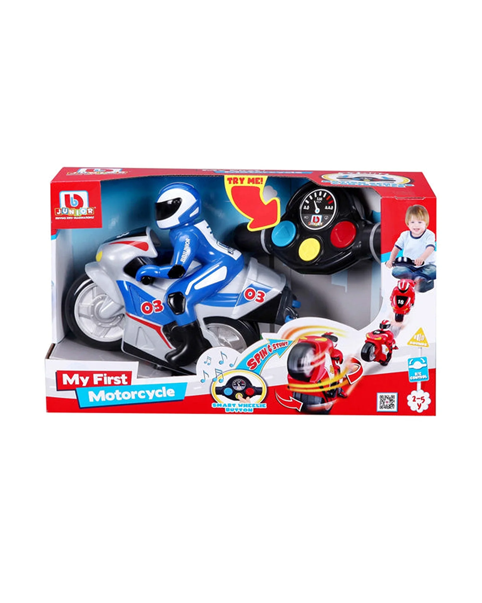 My First RC Motorcycle - Assorted - Image 10