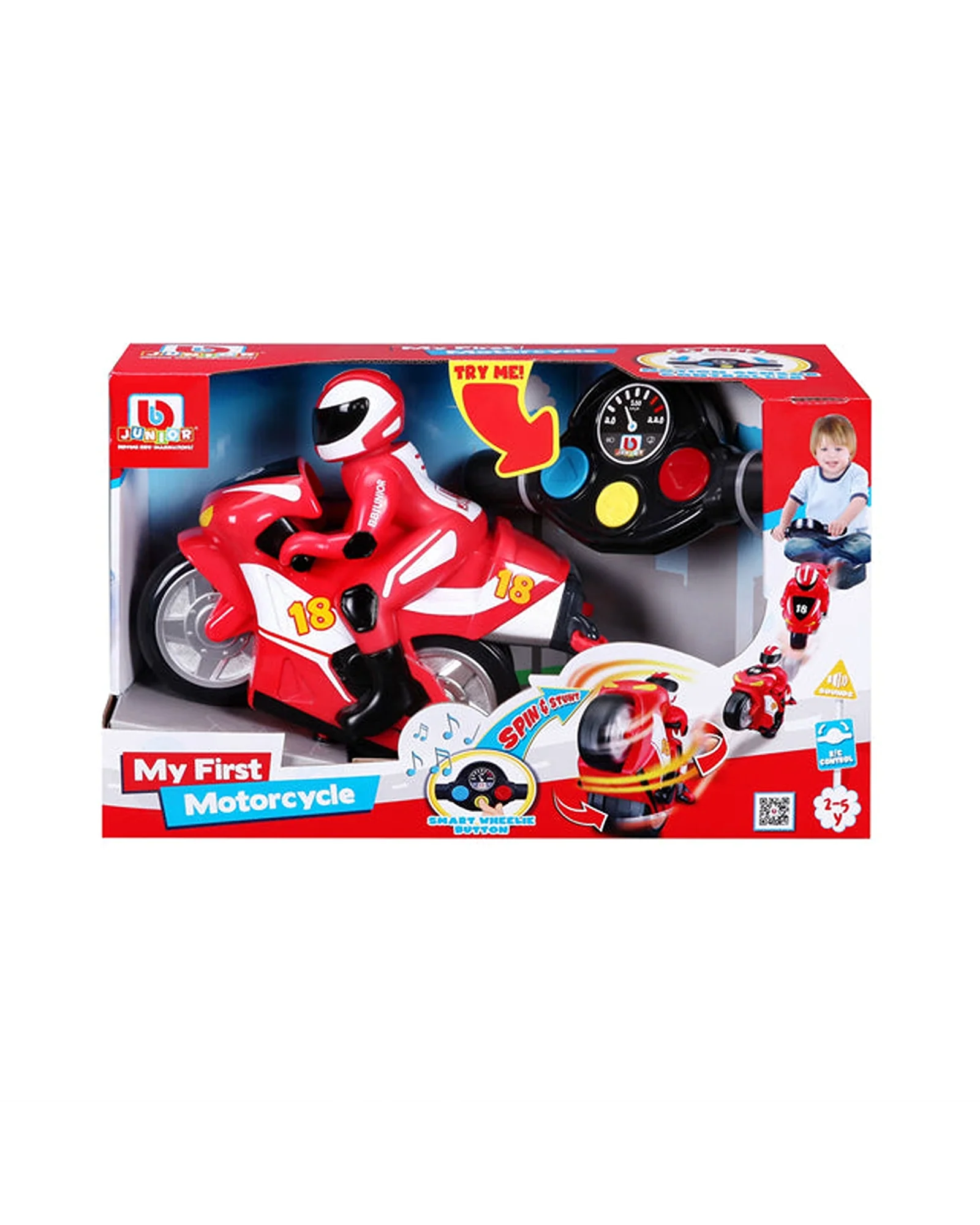 My First RC Motorcycle - Assorted - Image 29