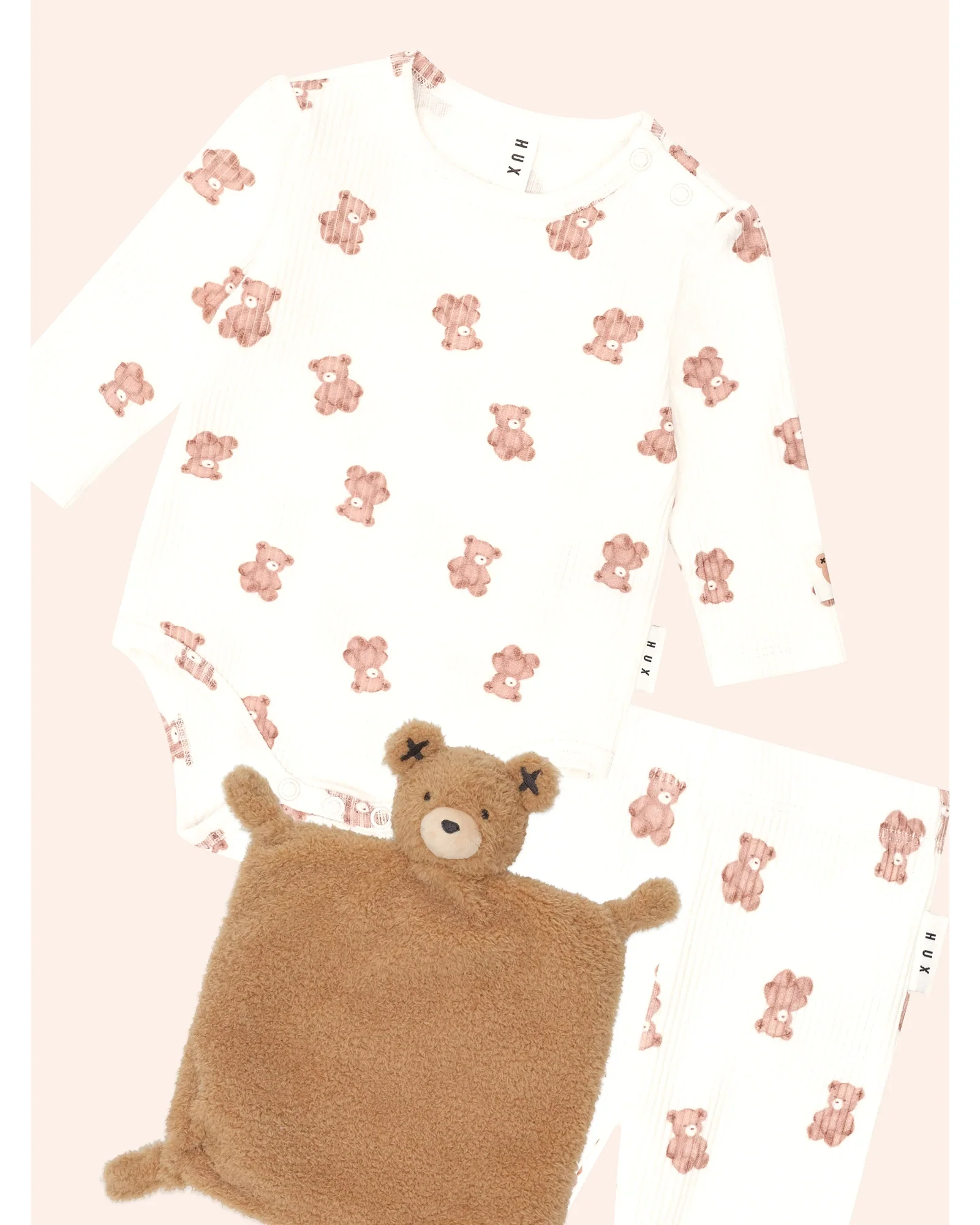 Beary Snuggly 3Pc Newborn Gift Set 0000 Newborn - Image 3