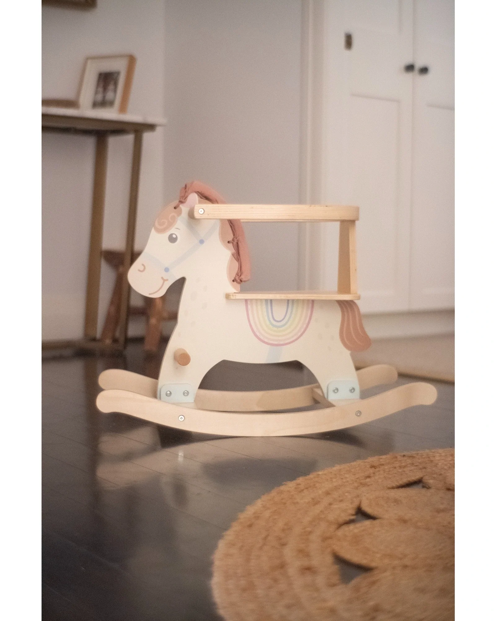 Astrid Wooden Rocking Horse - Image 5
