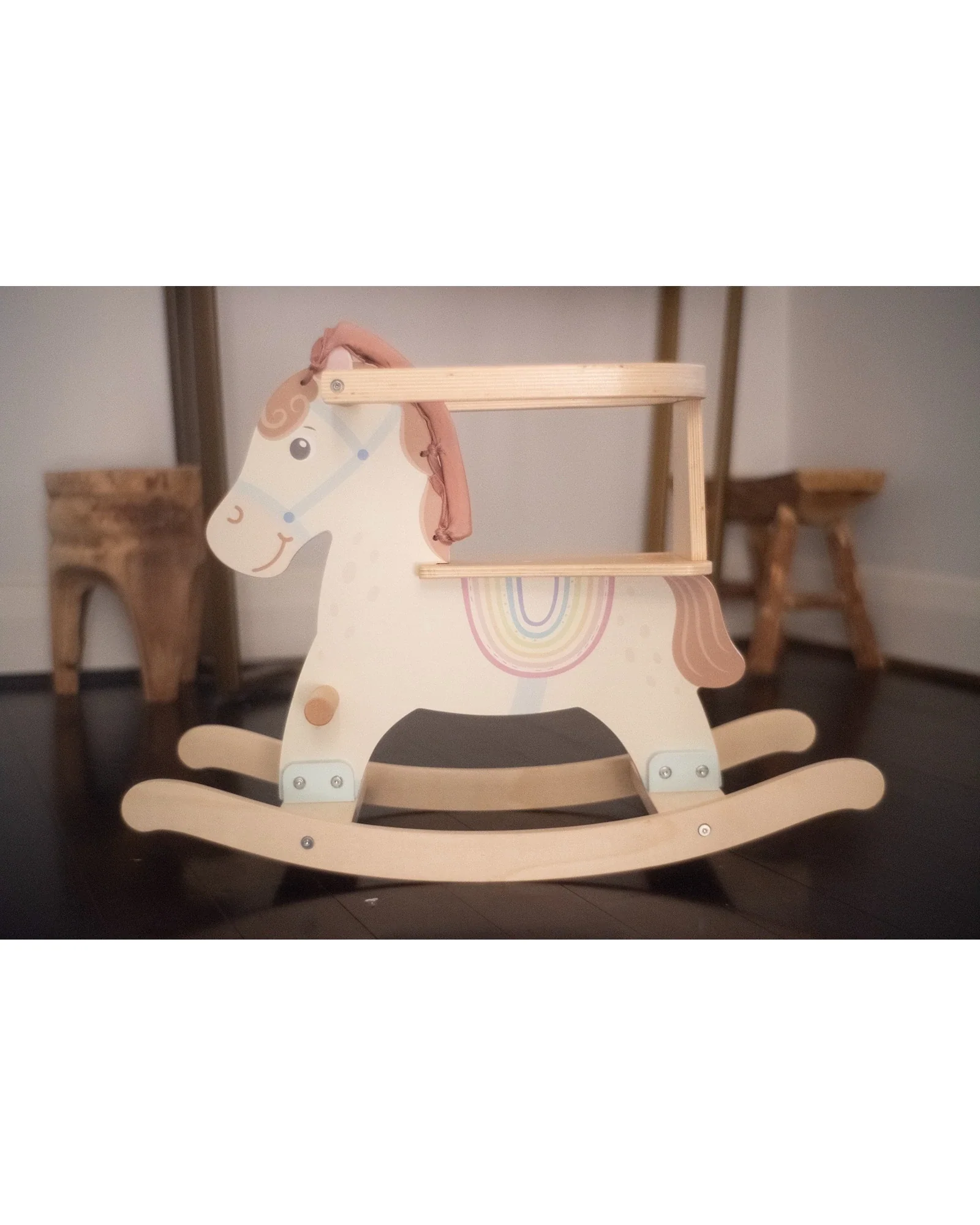 Astrid Wooden Rocking Horse - Image 7