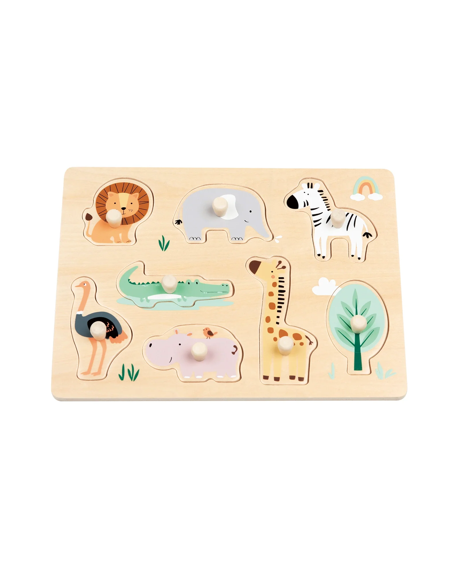 Safari Peg Puzzle