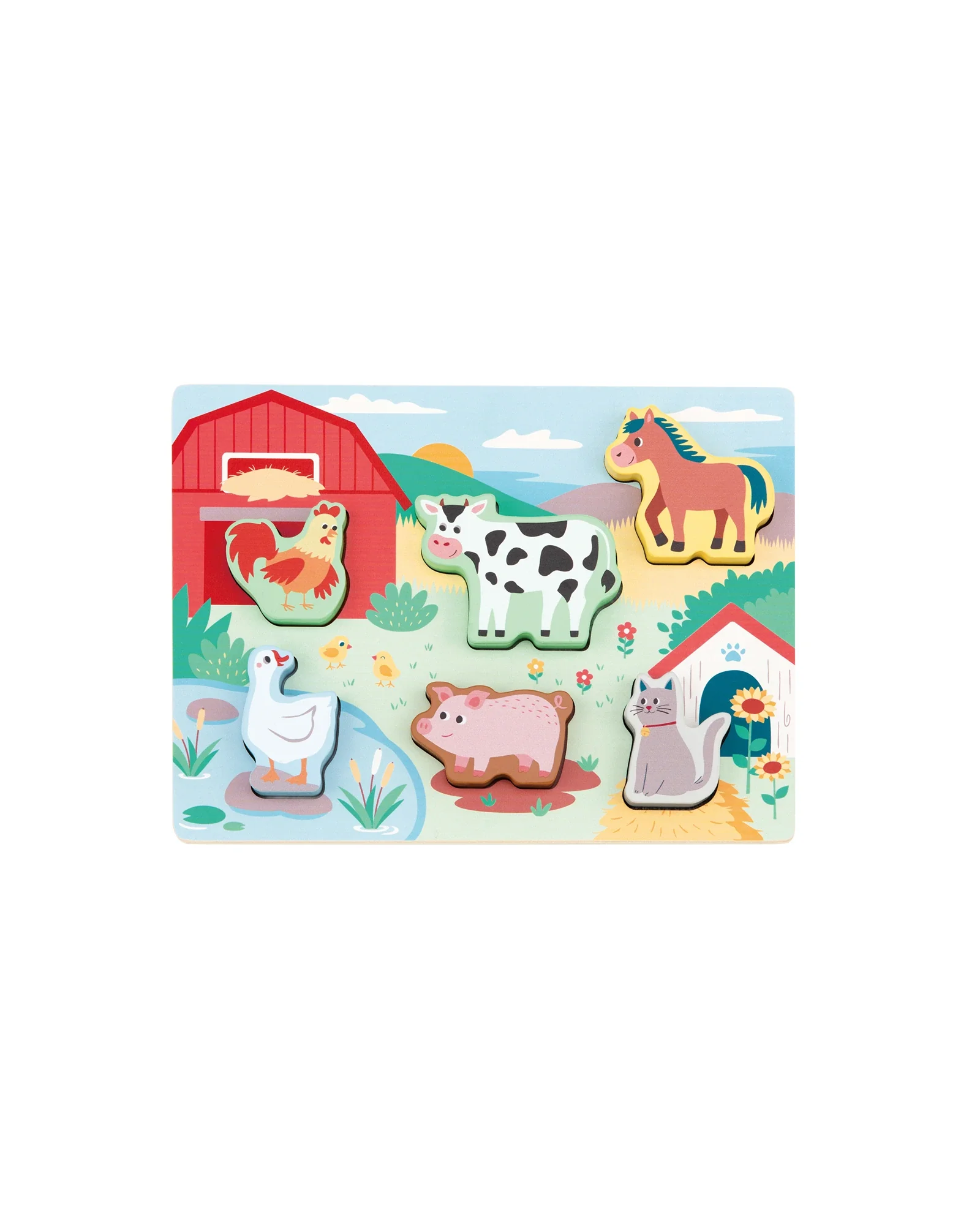 Touch and Feel Farm Puzzle
