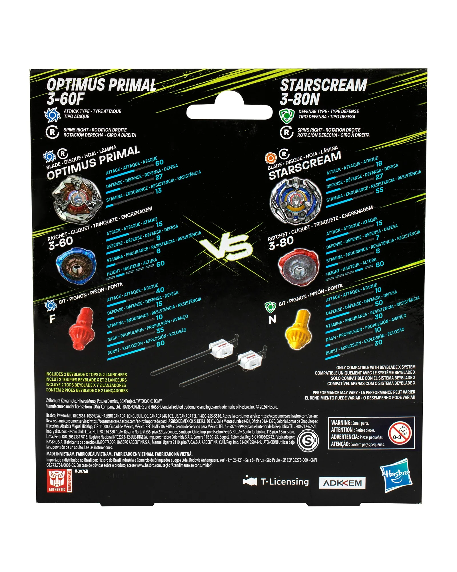 Beyblade X Transformers Collab Multipack - Assorted - Image 3