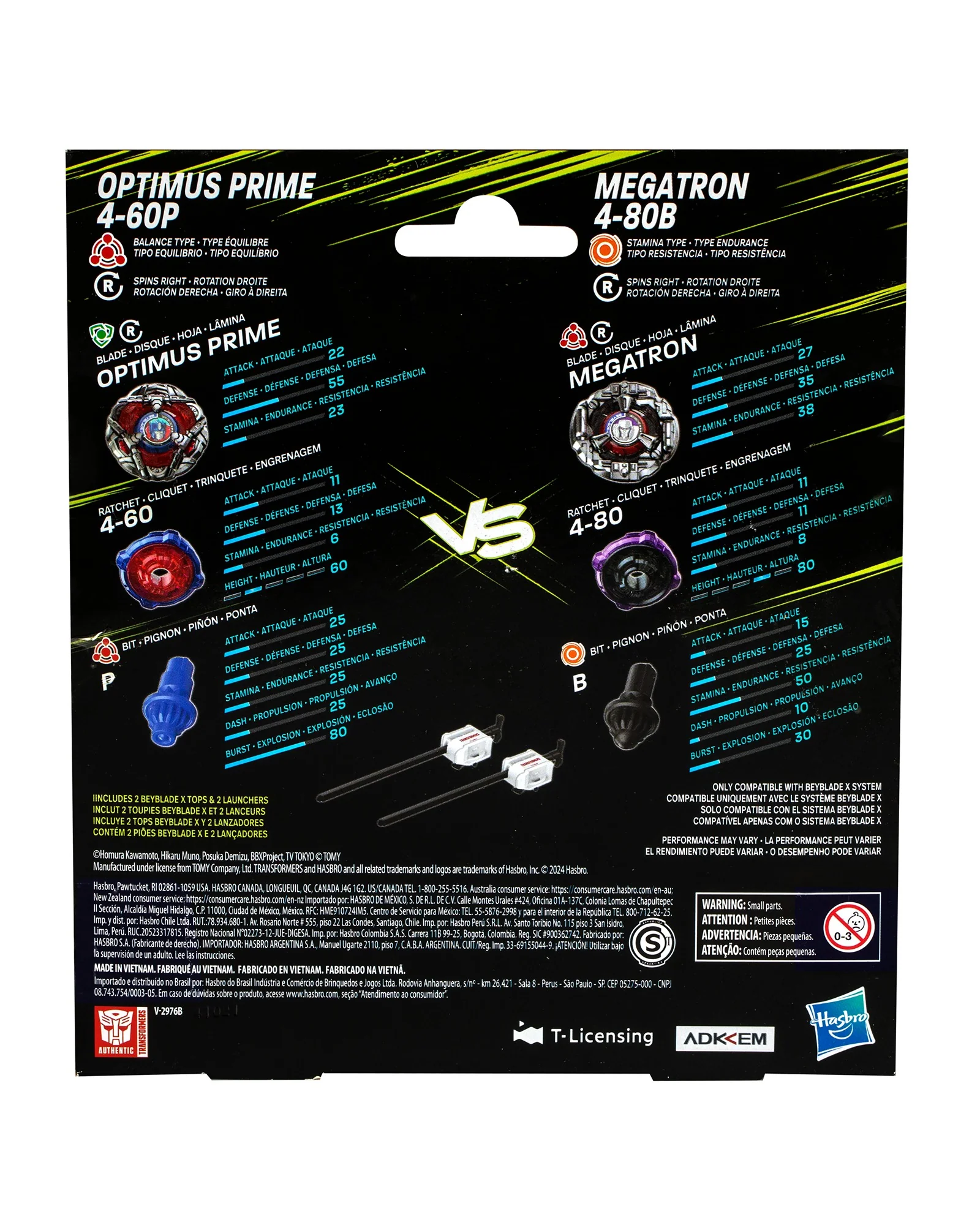 Beyblade X Transformers Collab Multipack - Assorted - Image 6