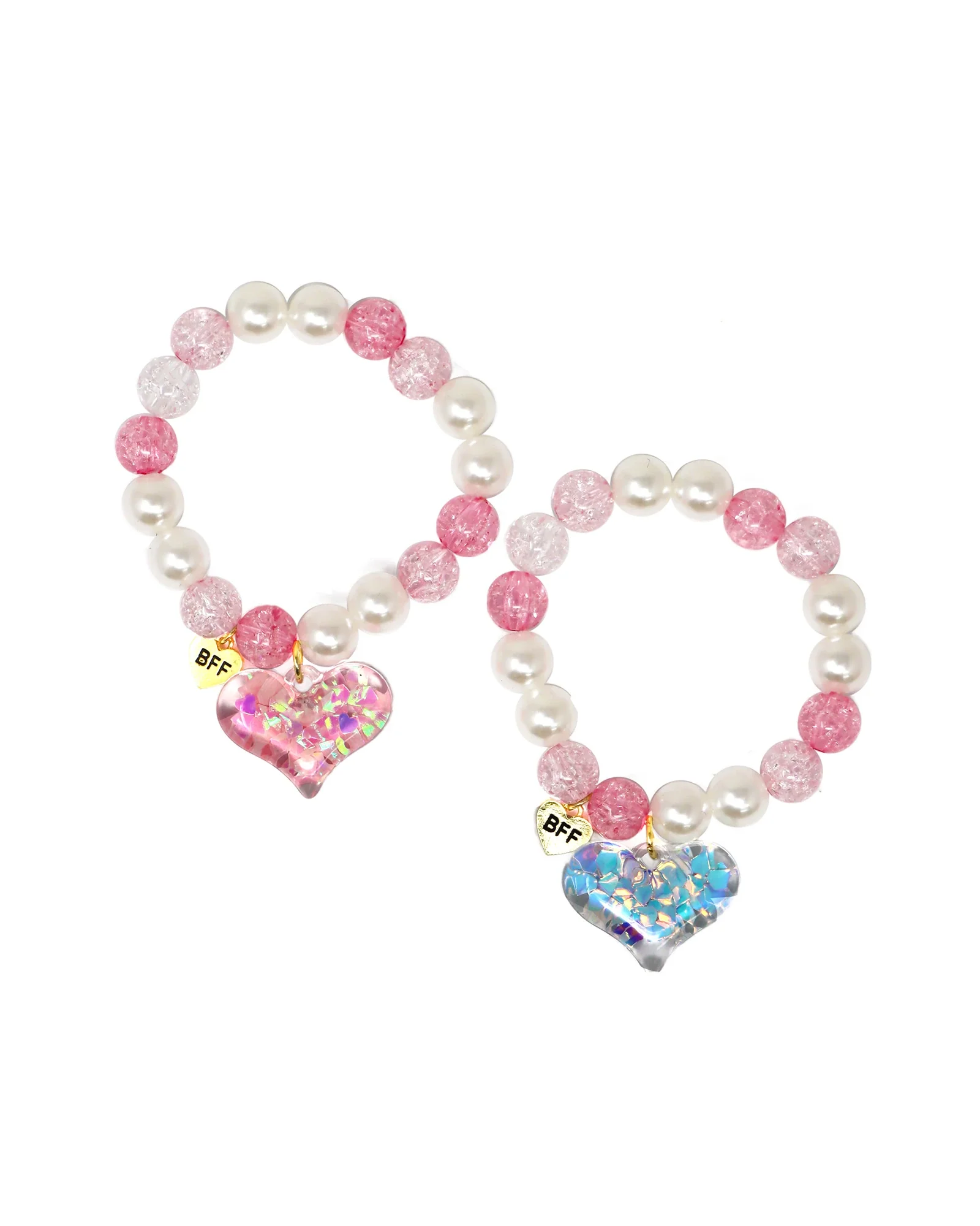 BFF Confetti Heart Bracelet Set - Image 2