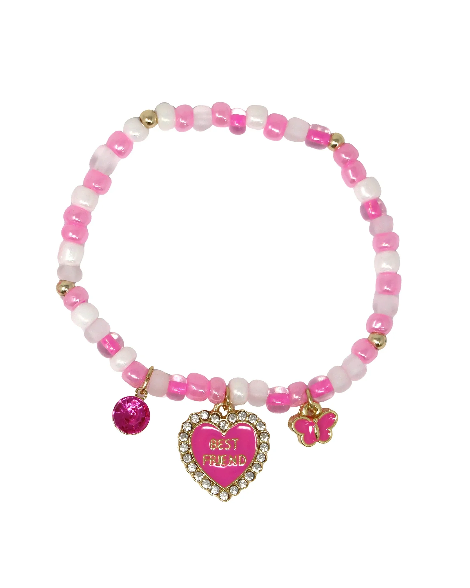 BFF Heart & Butterfly Bracelet Set - Image 3