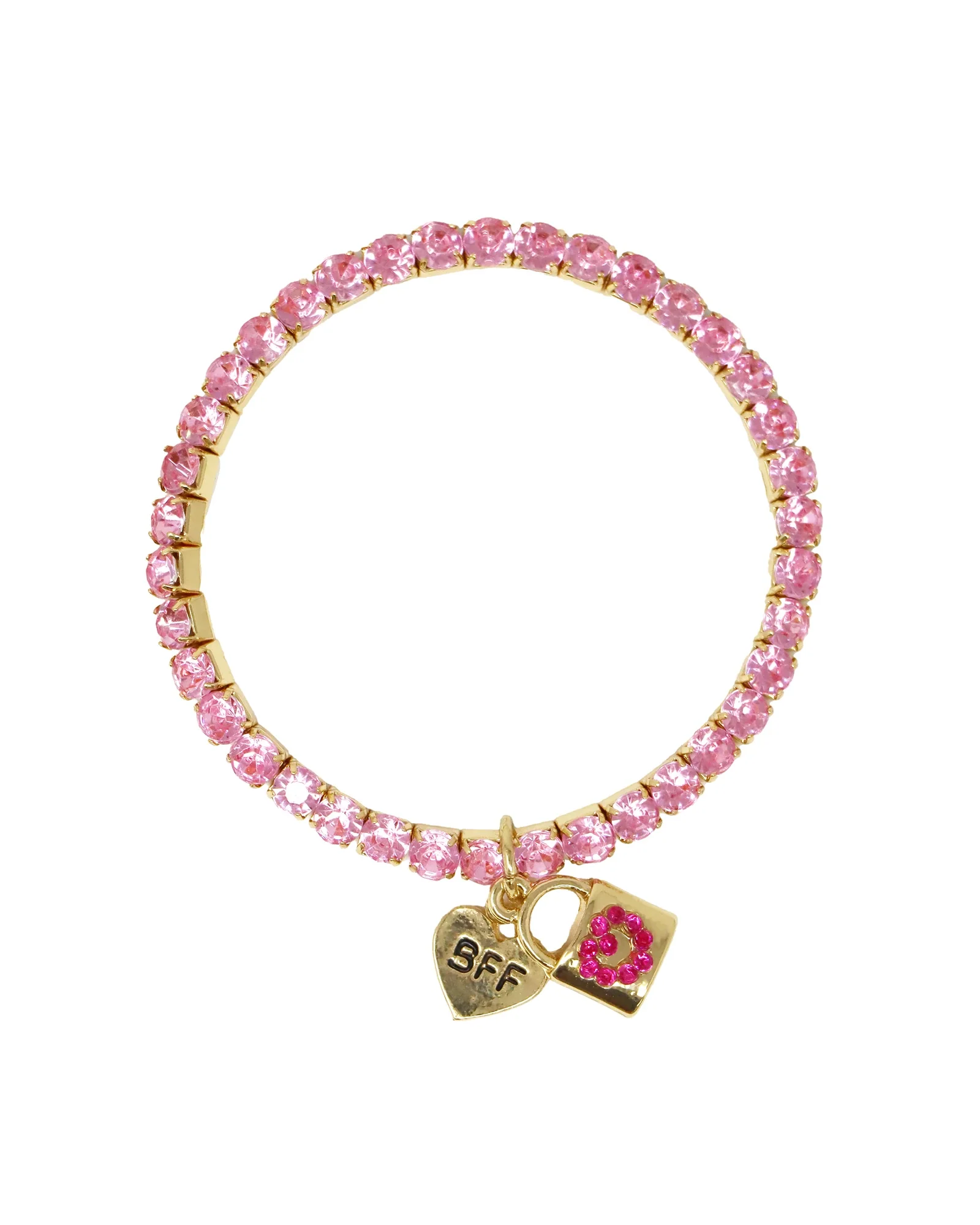 BFF Lock & Key Bracelet Set - Image 2