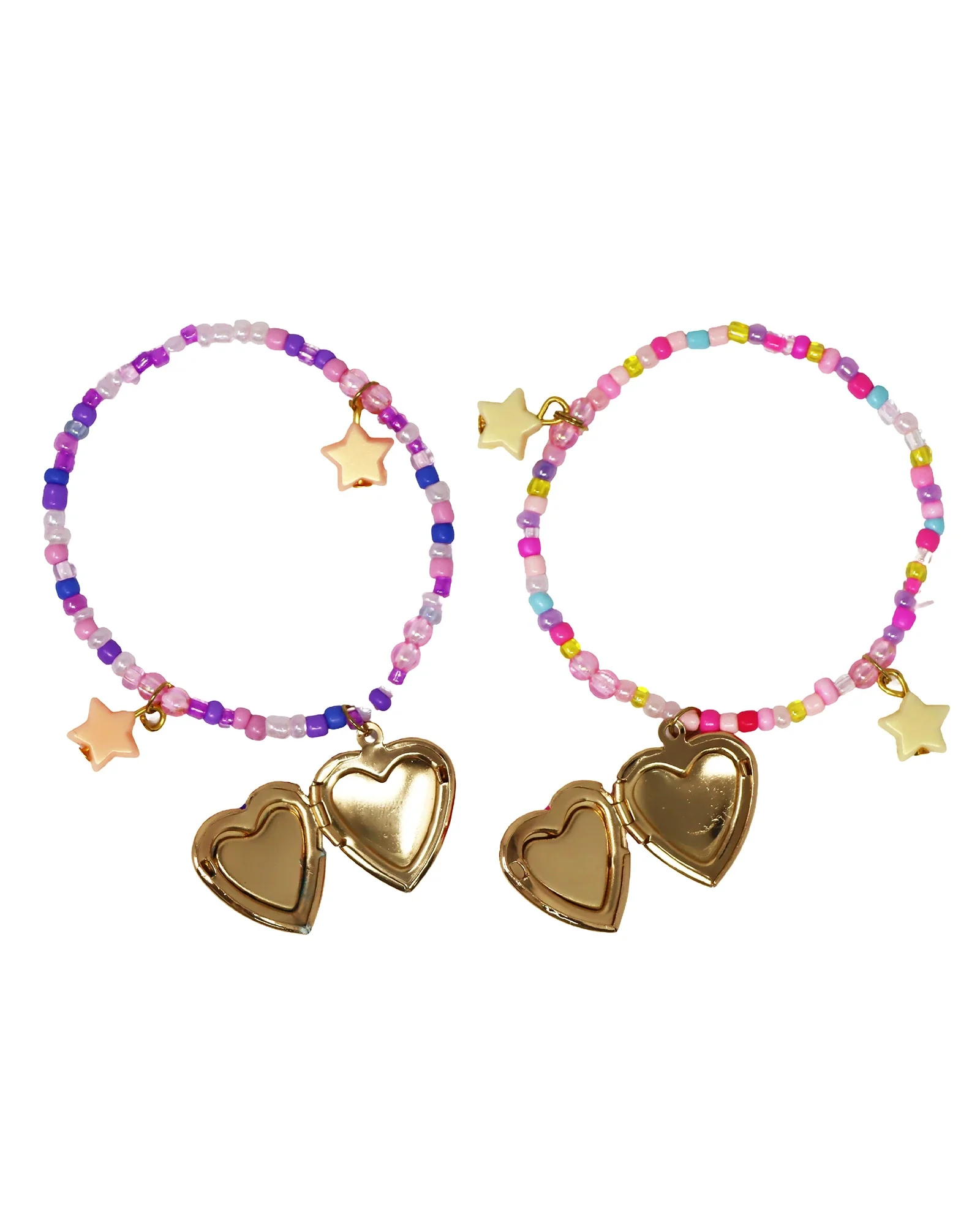 BFF Sparkle Heart Bestie Bracelet Set - Image 6