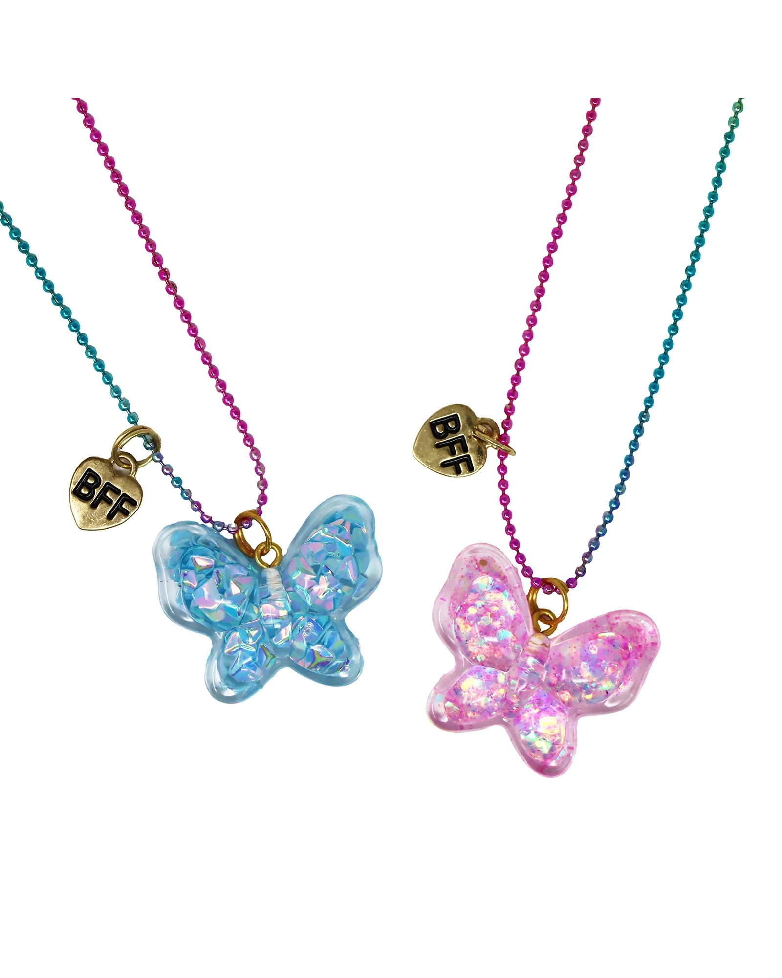 BFF Twinkle Butterfly Necklace Set - Image 2