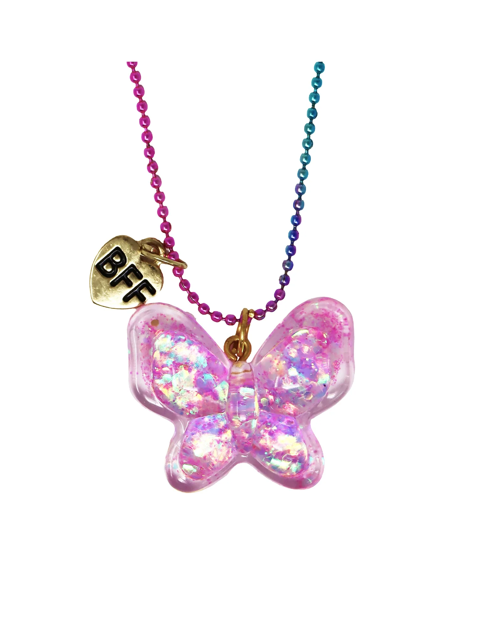 BFF Twinkle Butterfly Necklace Set - Image 3