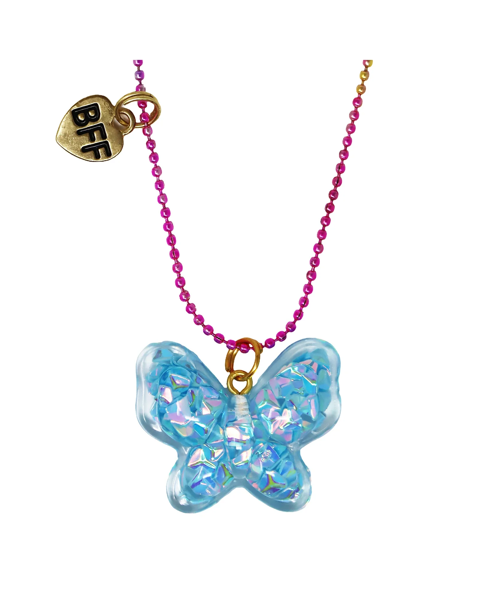BFF Twinkle Butterfly Necklace Set - Image 4